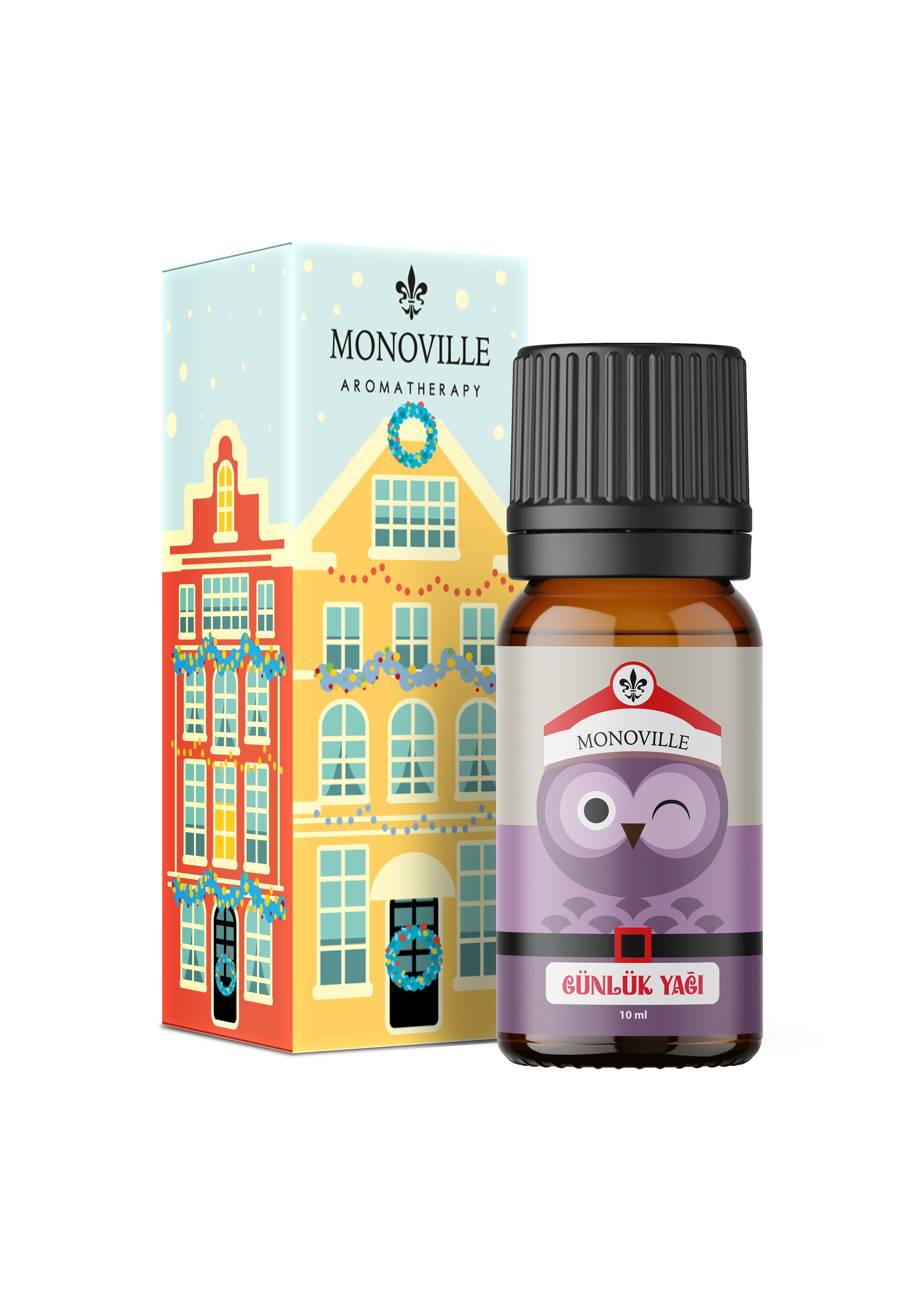 Monoville Günlük Uçucu Yağı 10 ml % 100 Saf ve Doğal Yeni Yıl Hediye ( Frankincense Essential Oil )