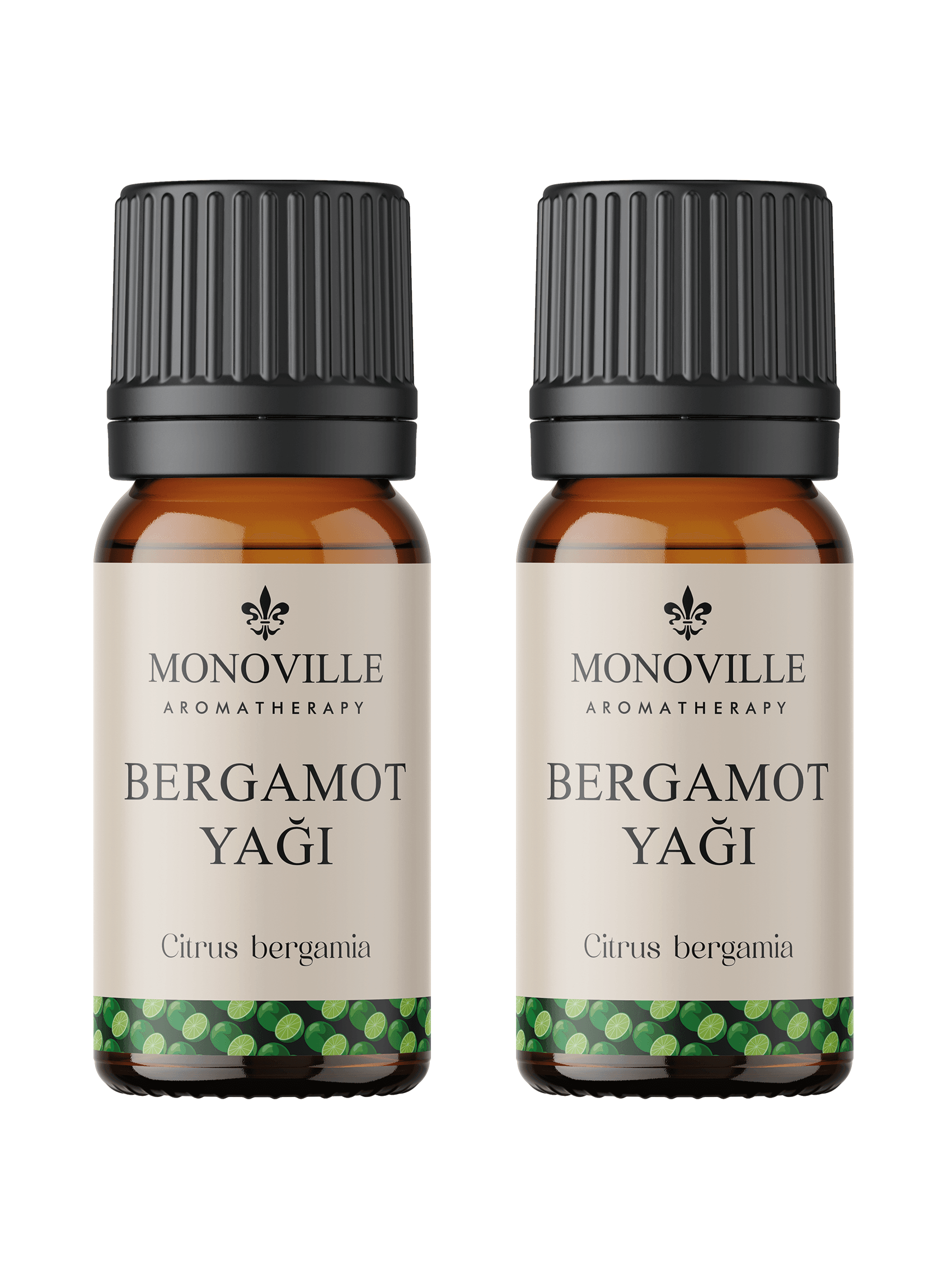 Bergamot Uçucu Yağı 2'li Set %100 Saf ve Doğal ( Bergamot Oil ) 2x10 ml