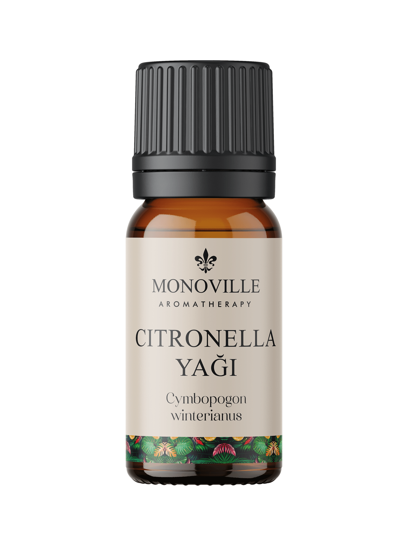 Monoville Citronella Uçucu Yağı 10 ml %100 Saf ve Doğal ( Citronella Essential Oil )