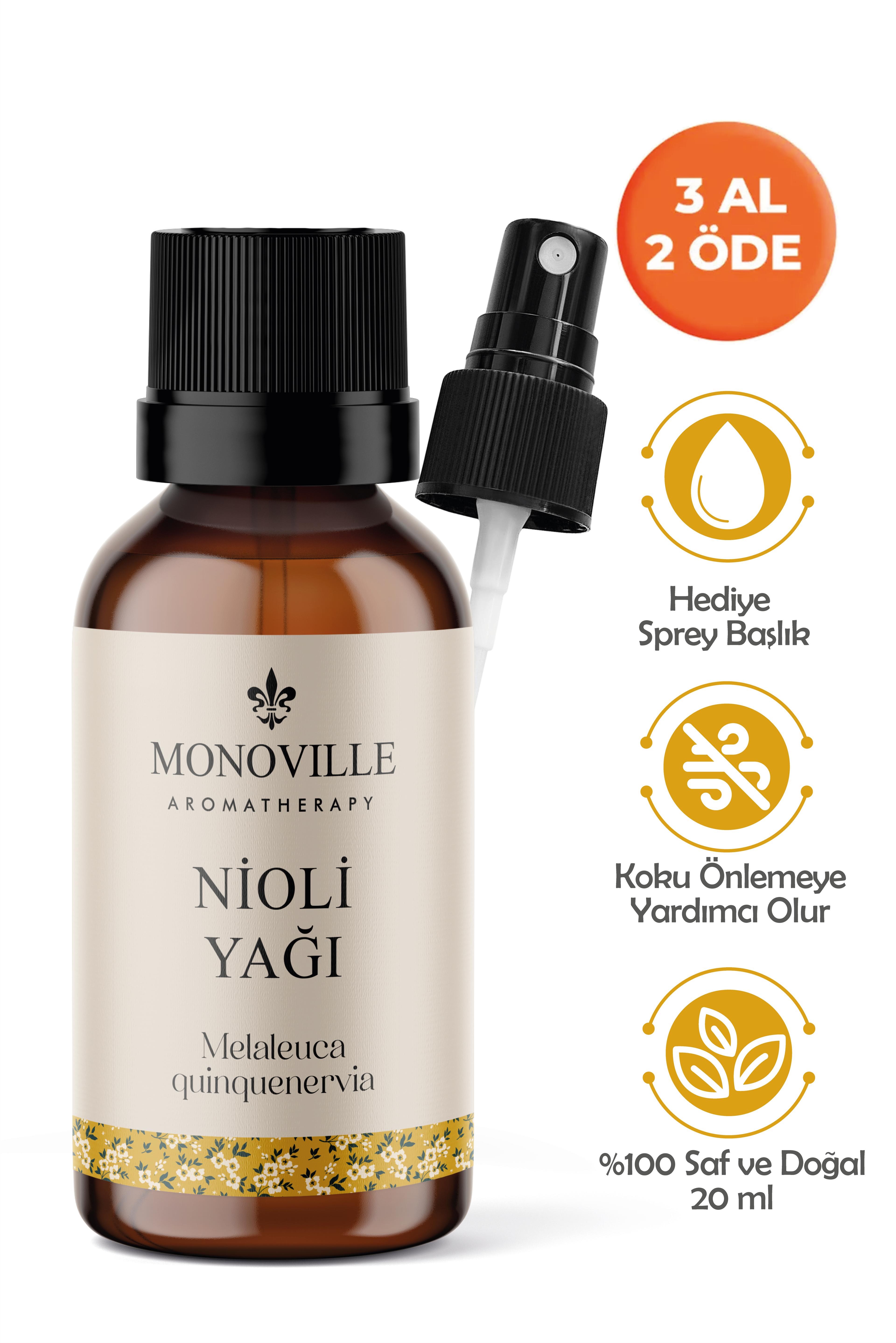 Nioli Uçucu Yağı 20 ml %100 Saf Ve Doğal ( Niaouli Essential Oil )