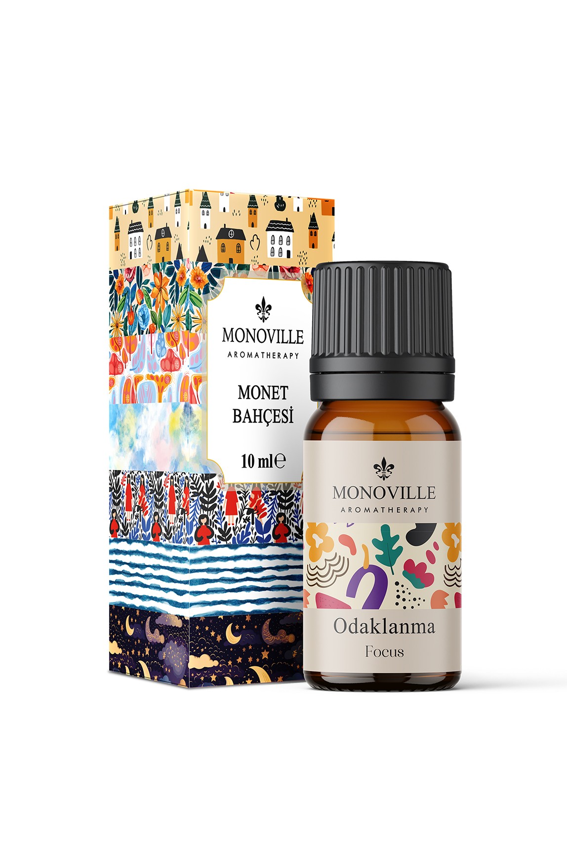 Monoville Odaklanma Uçucu Yağ Karışımı 10 ml %100 Doğal (Focus Essantial Oil Blend)