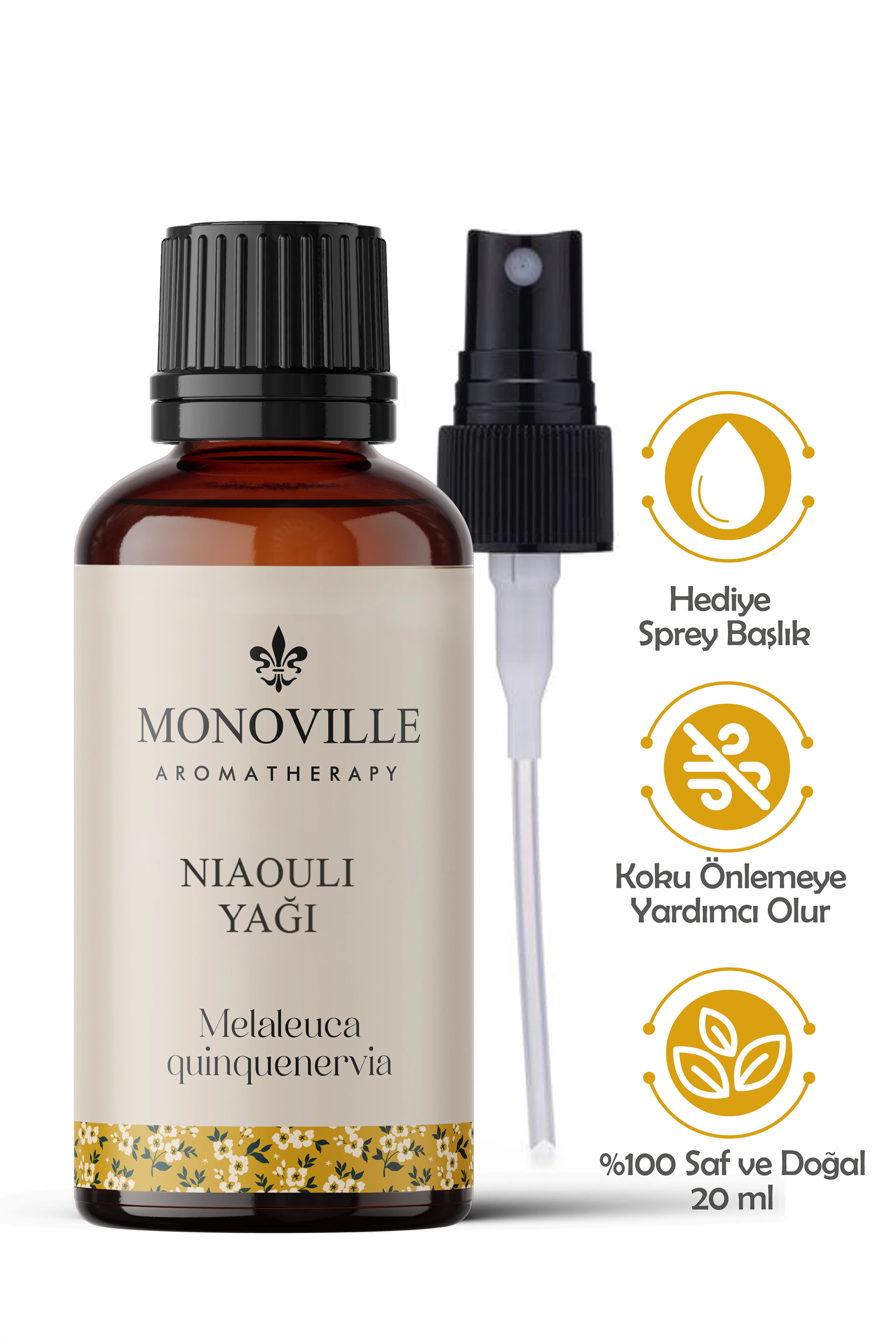 Nioli Uçucu Yağı 20 ml %100 Saf Ve Doğal ( Niaouli Essential Oil )