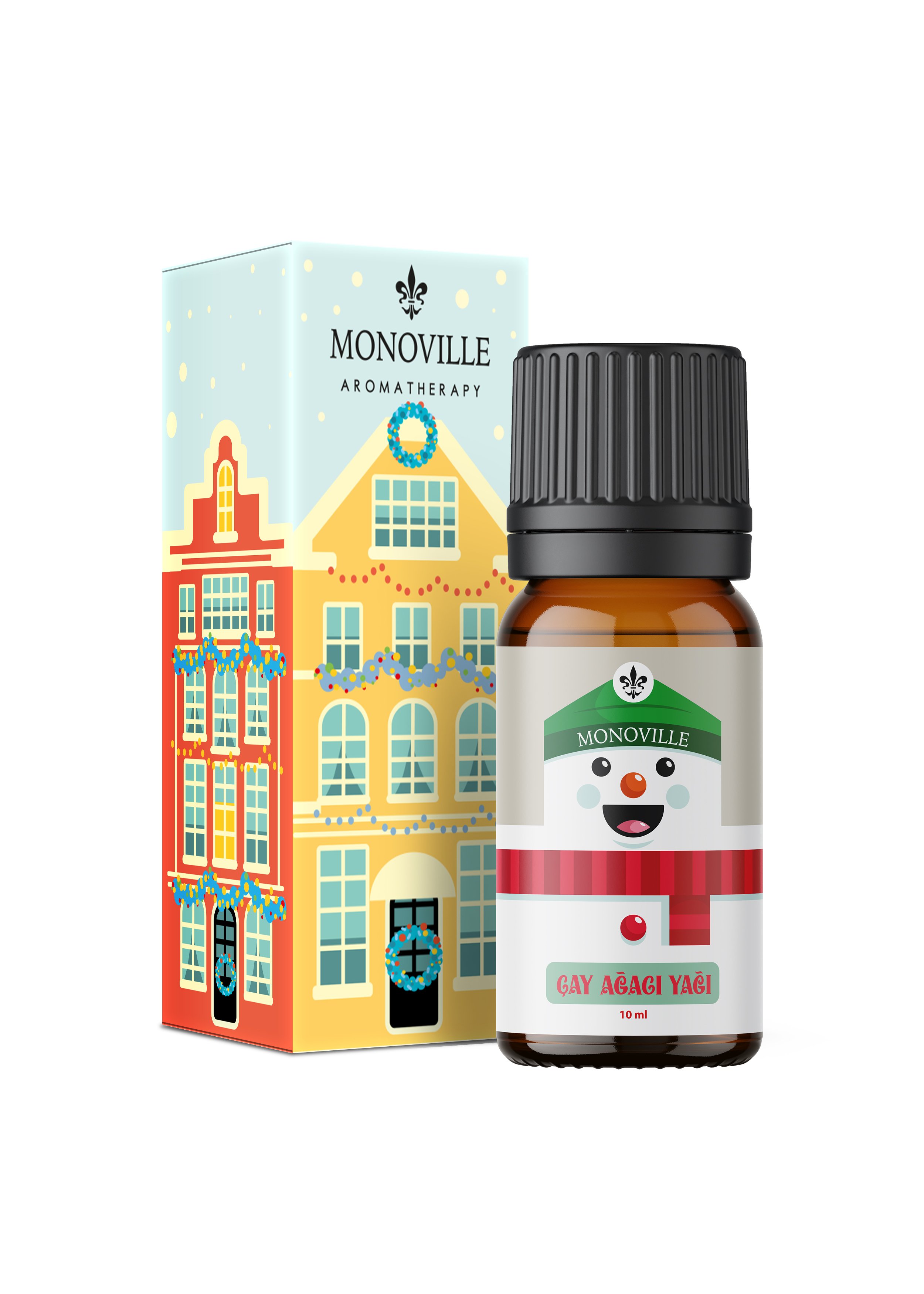 Monoville Çay Ağacı Uçucu Yağı 10 ml % 100 Saf Ve Doğal Yeni Yıl Hediye ( Tea Tree Essential Oil )