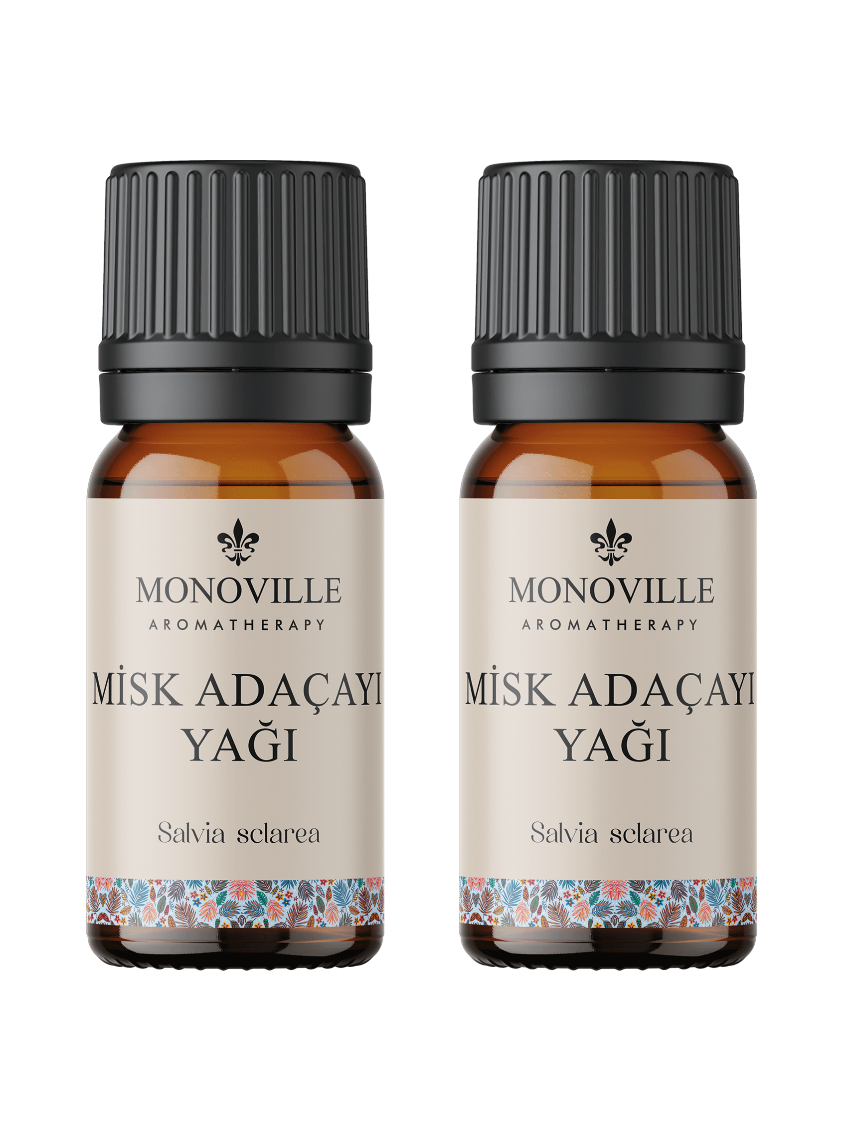 Misk Adaçayı Uçucu Yağı 2'li Set %100 Saf ve Doğal ( Clary Sage Essential Oil ) 2x10 ml