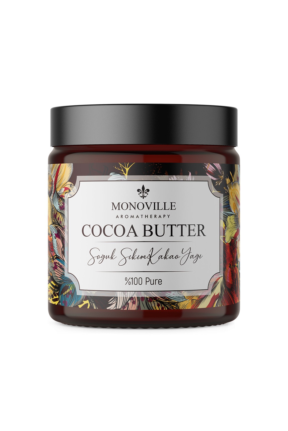 Monoville Kakao Yağı Soğuk Sıkım 100 ml ( Pure Cacao Butter )