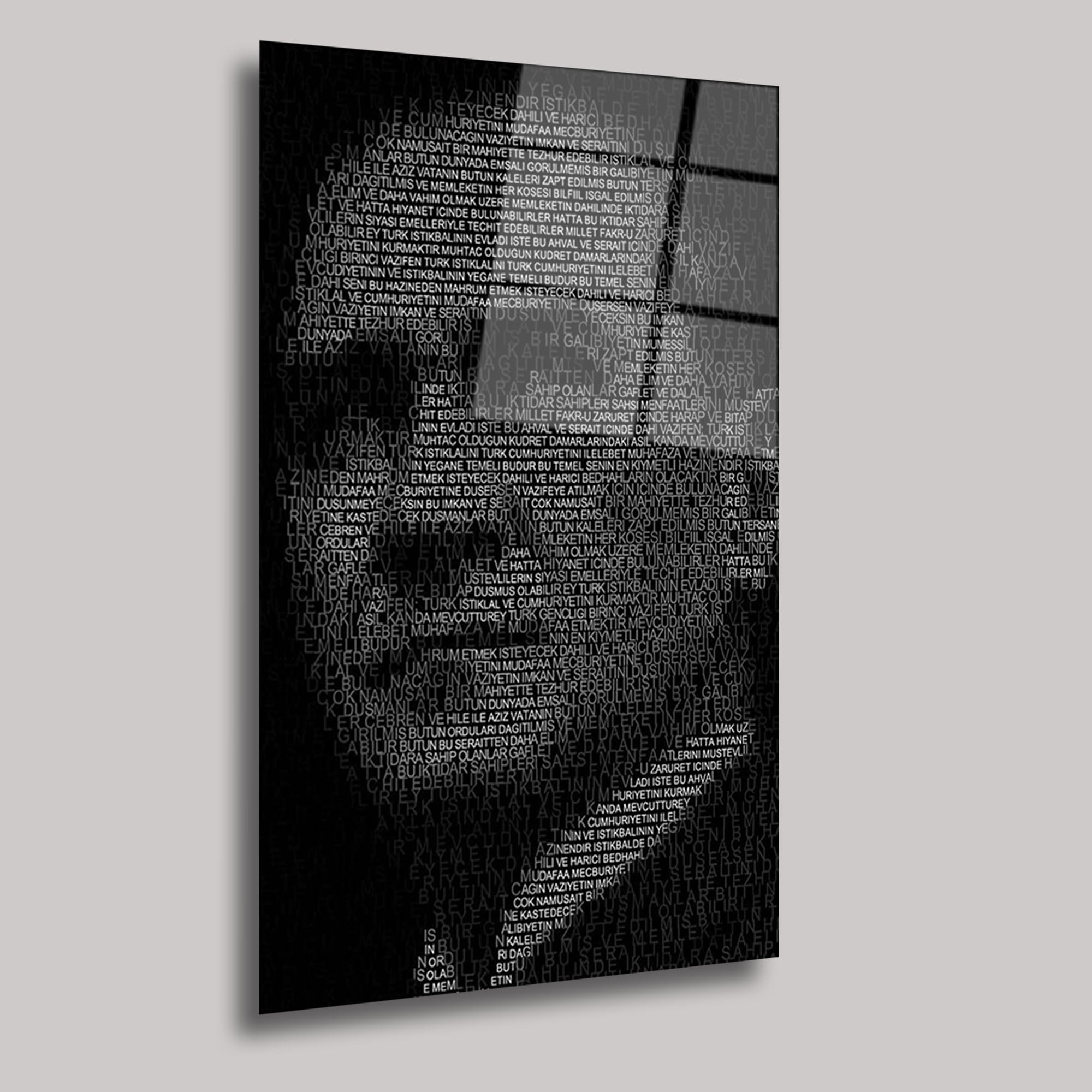 ATATÜRK - CAM TABLO - DEG0289