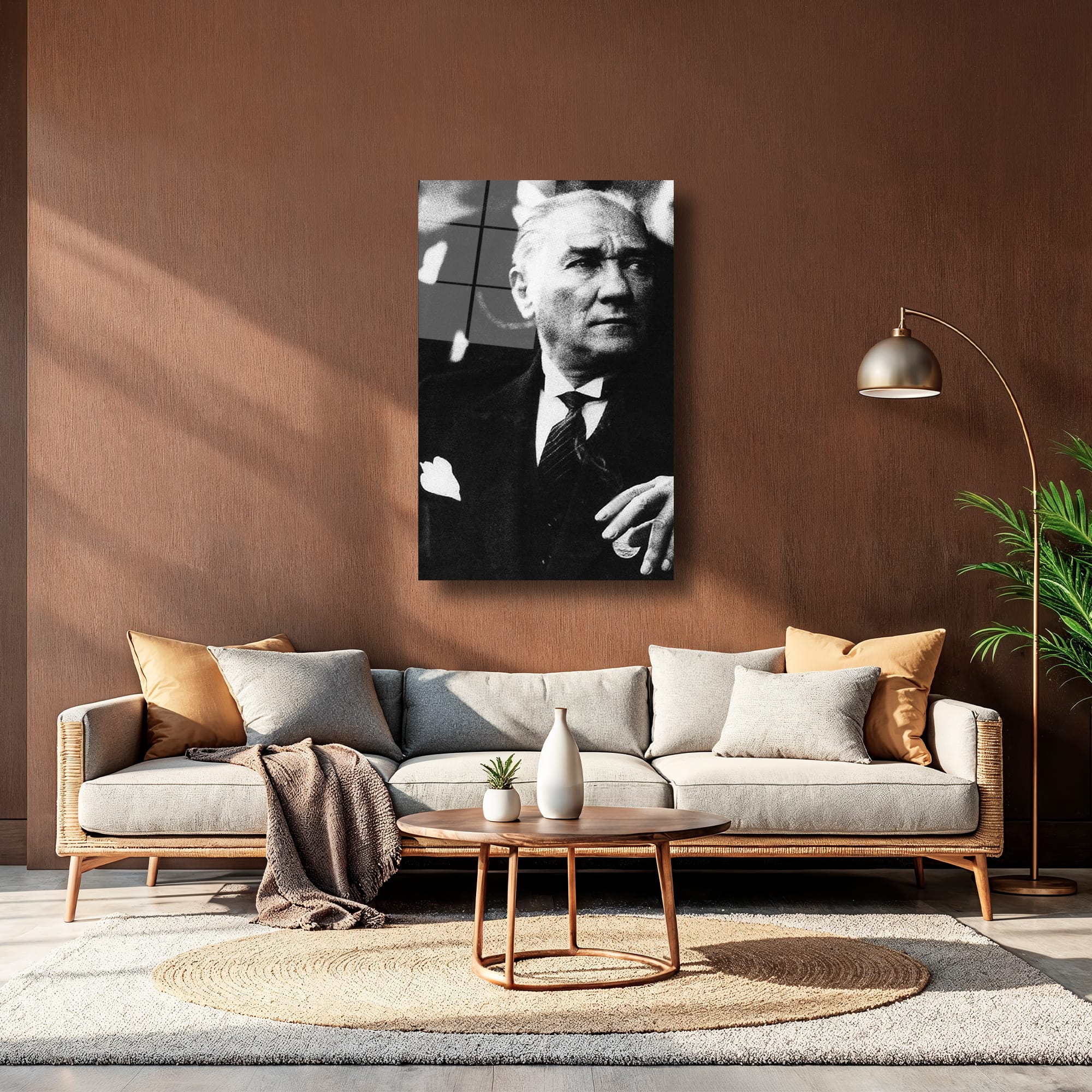 M. KEMAL ATATÜRK - CAM TABLO - DEG0290