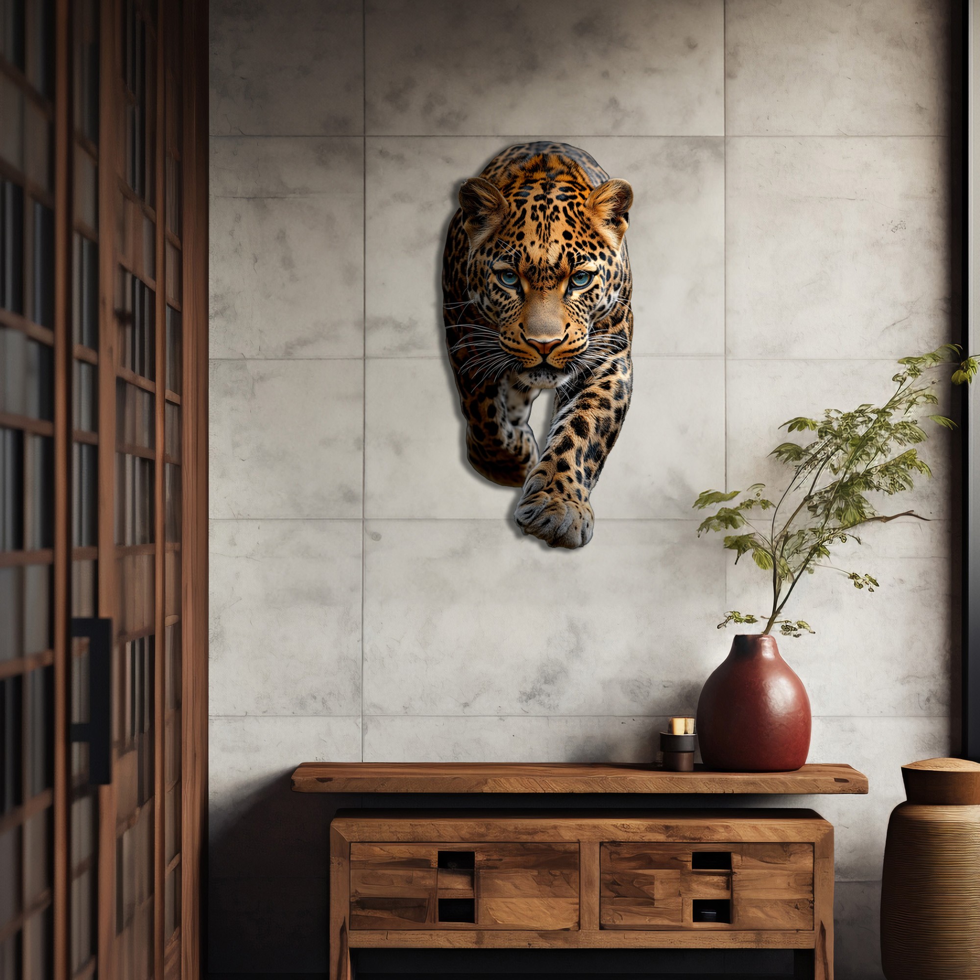 Leopar Metal Tablo