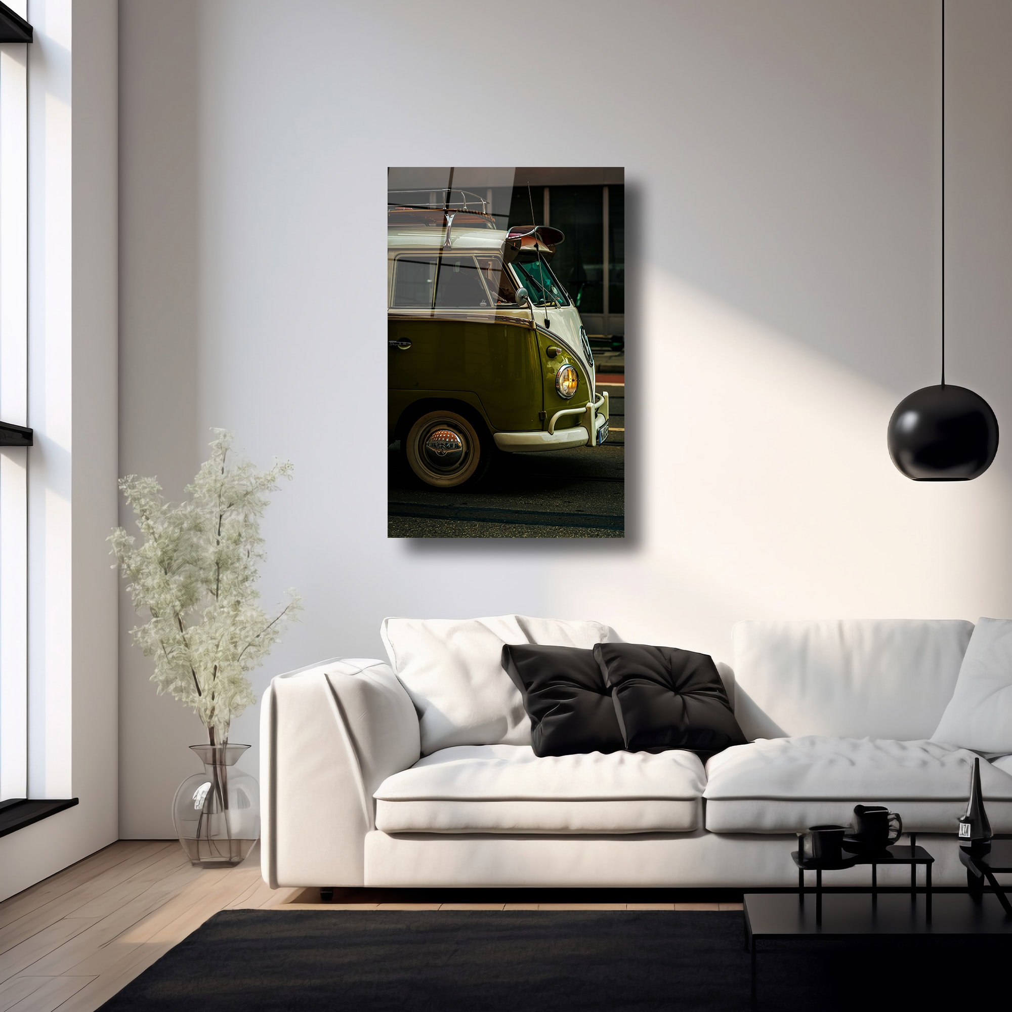 VİNTAGE VOLKSWAGEN T1 - CAM TABLO - DEG0267