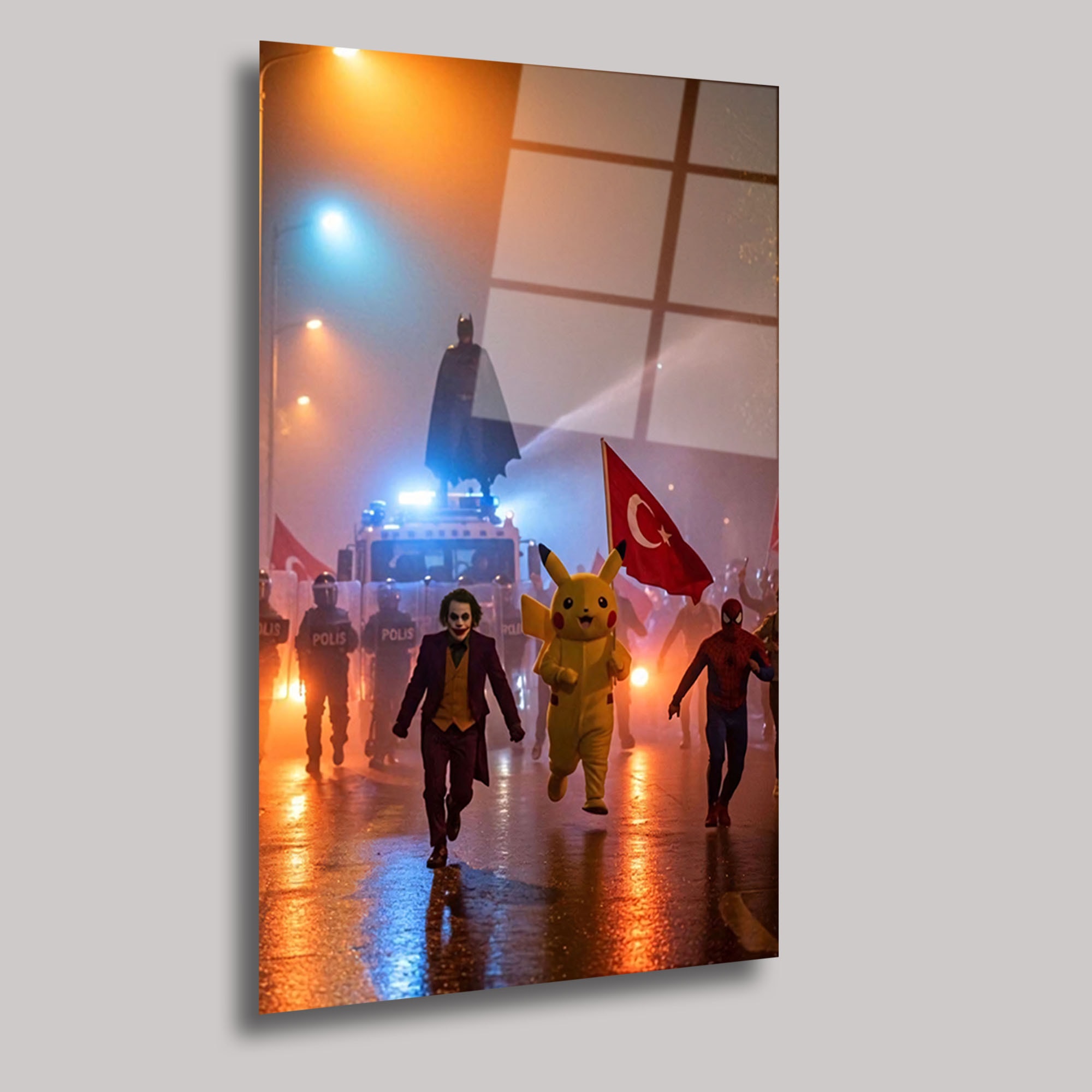 SARAÇHANE KAHRAMANLARI - CAM TABLO - DEG0303