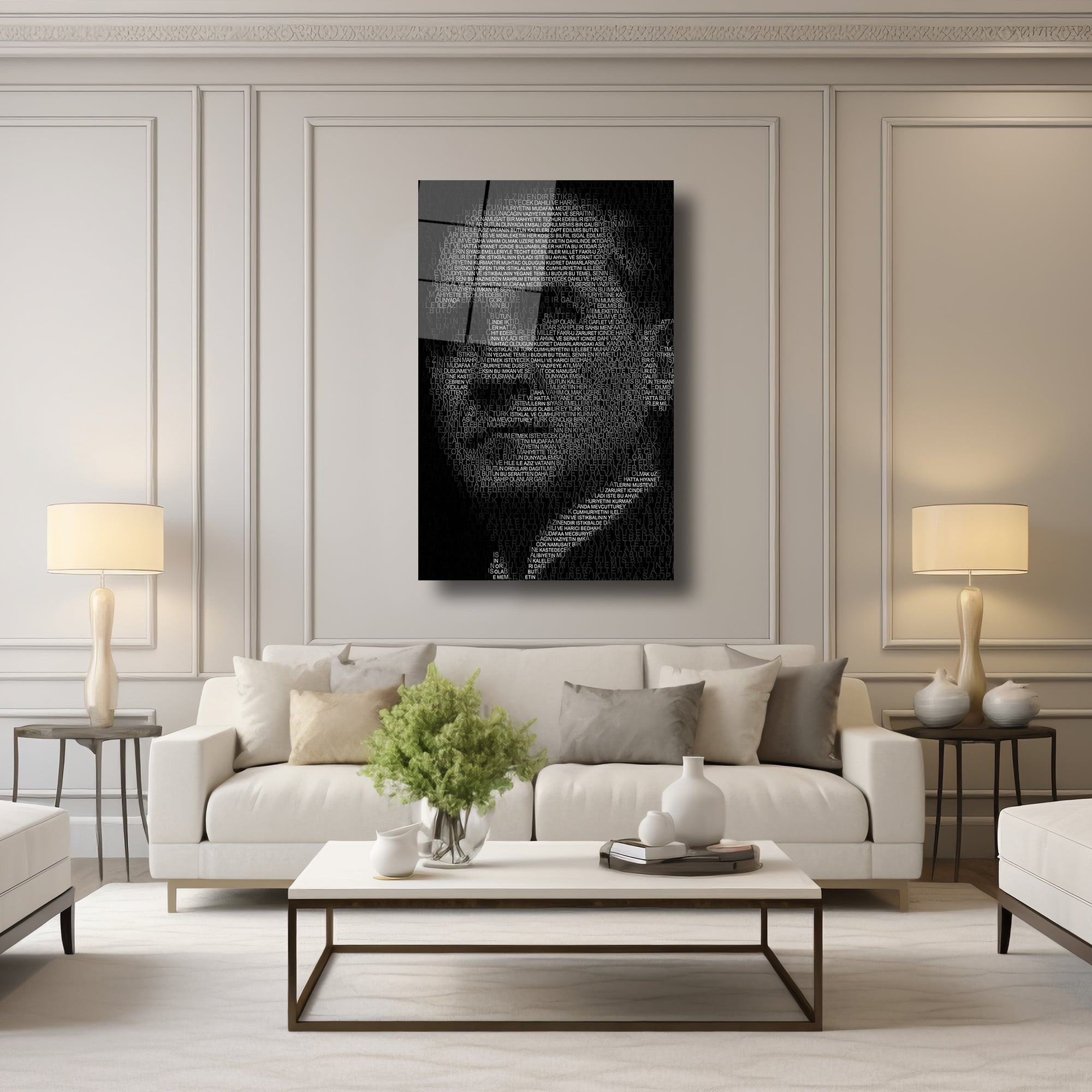 ATATÜRK - CAM TABLO - DEG0289