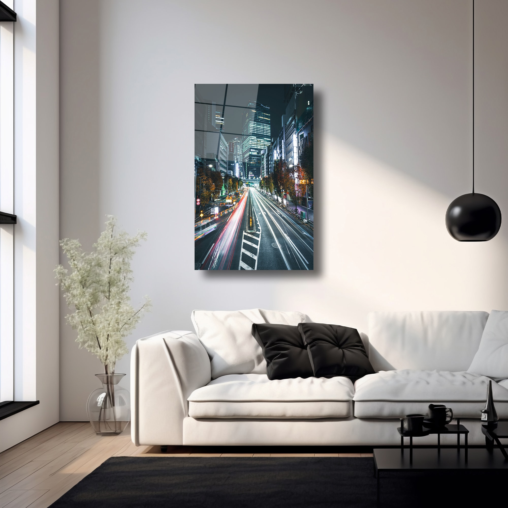 METROPOL IŞIKLARI - CAM TABLO - DEG0285