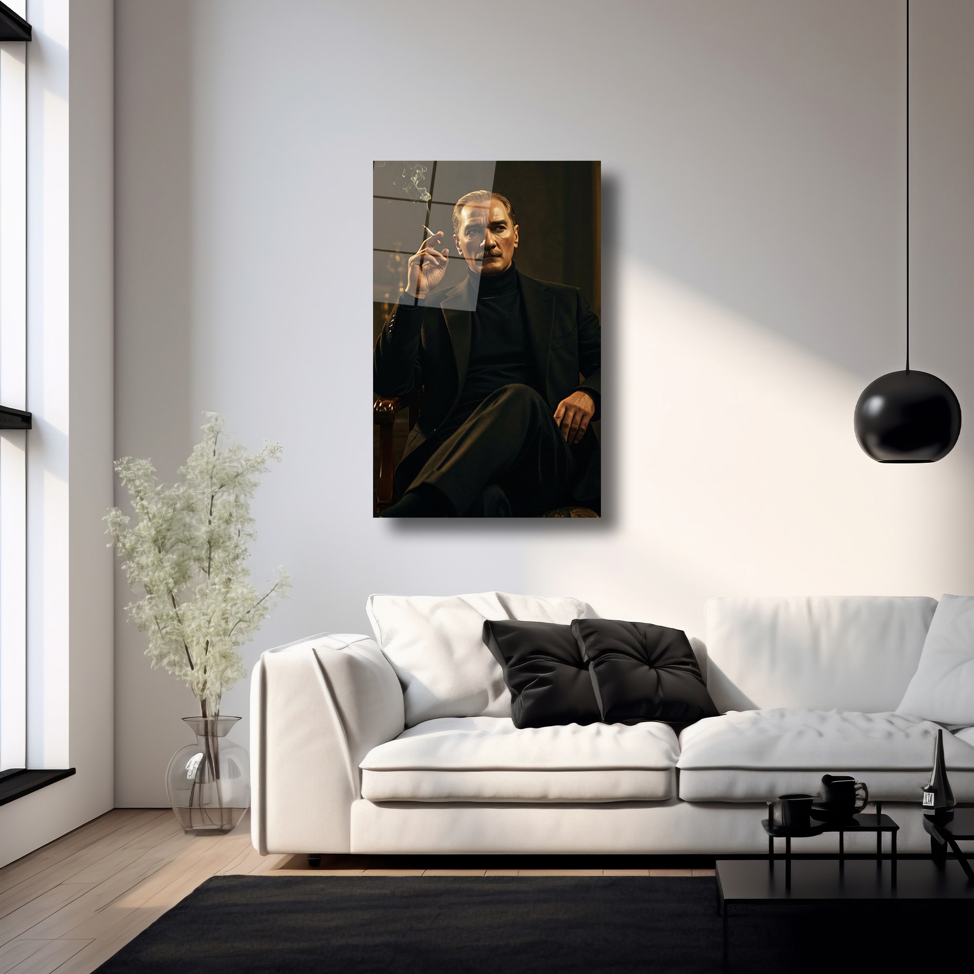 MUSTAFA KEMAL ATATÜRK - CAM TABLO - DEG0294