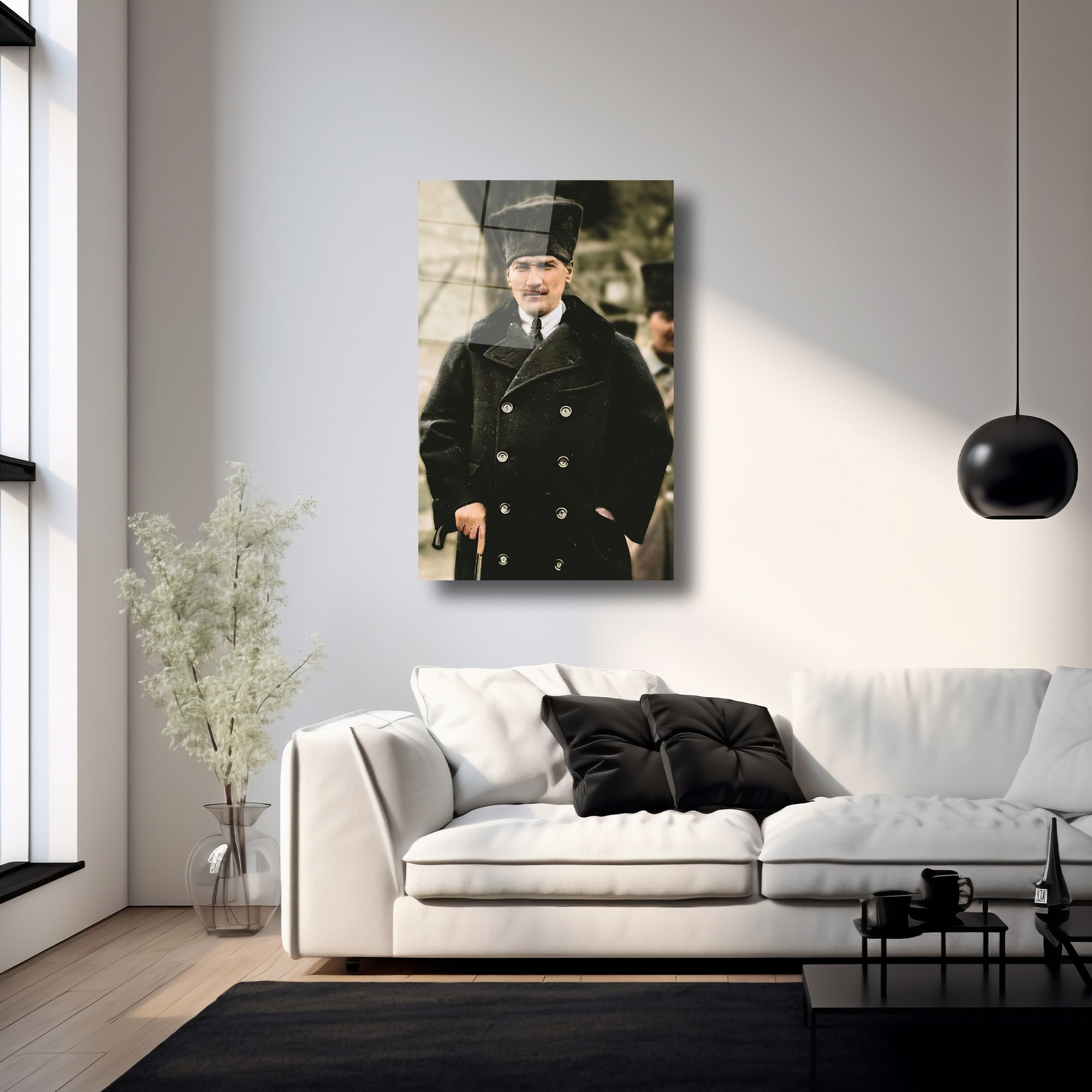 ATATÜRK - CAM TABLO - DEG0287
