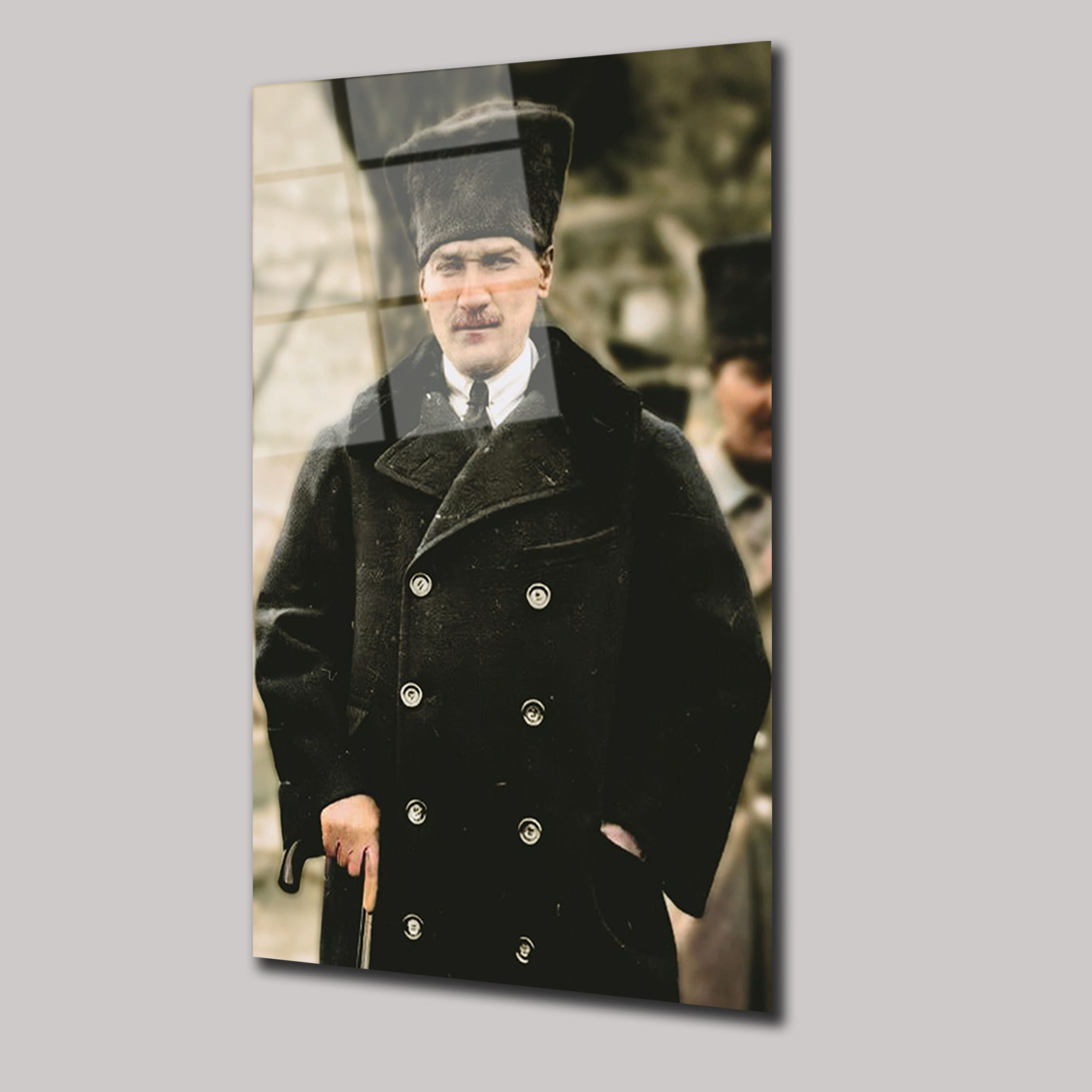 ATATÜRK - CAM TABLO - DEG0287