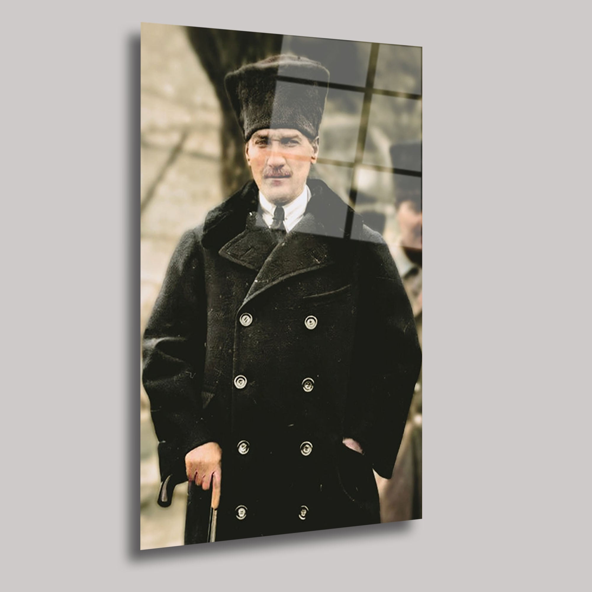 ATATÜRK - CAM TABLO - DEG0287