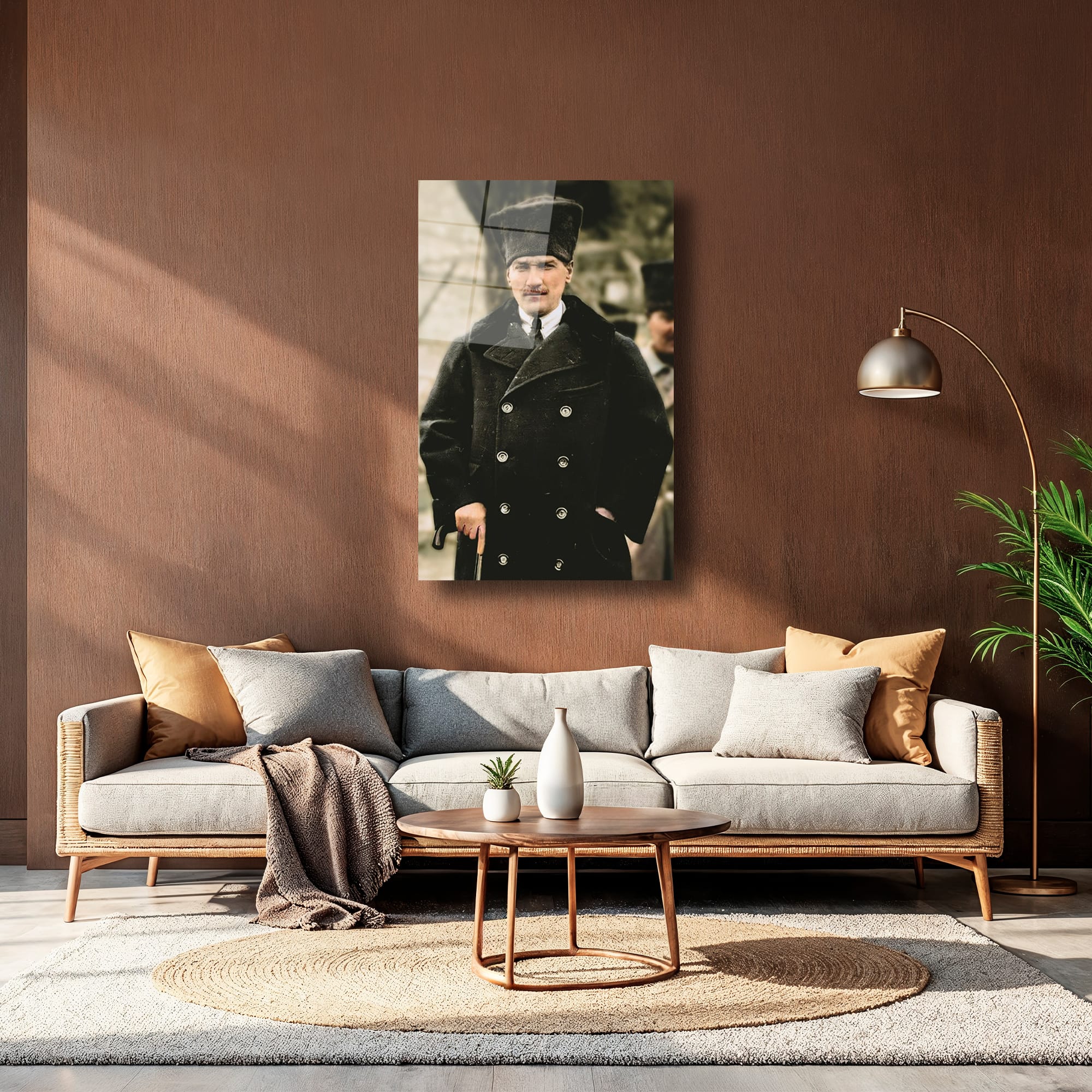 ATATÜRK - CAM TABLO - DEG0287
