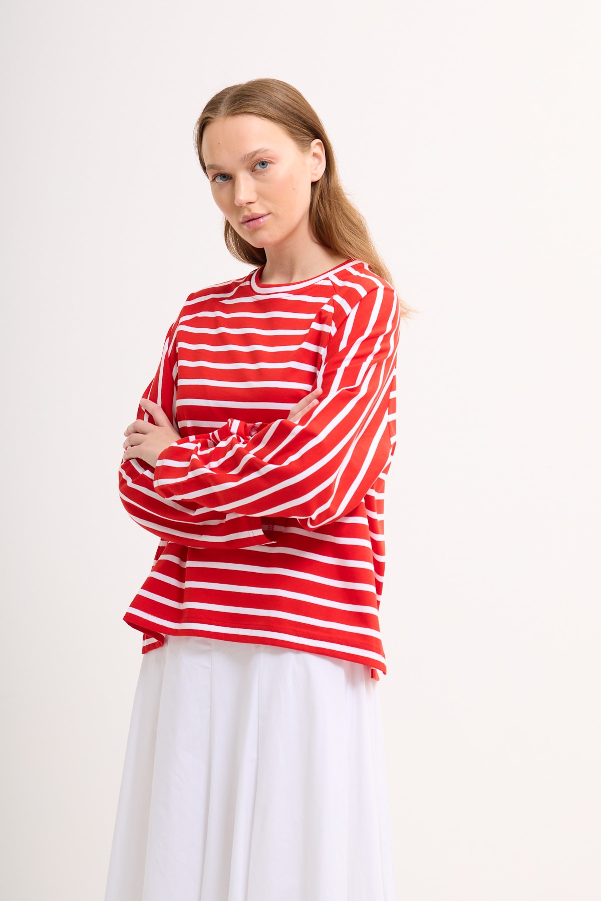 Halley Sweathirt - Red