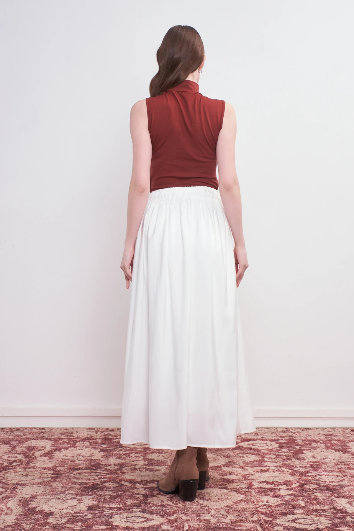 Beli Büzgülü Etek