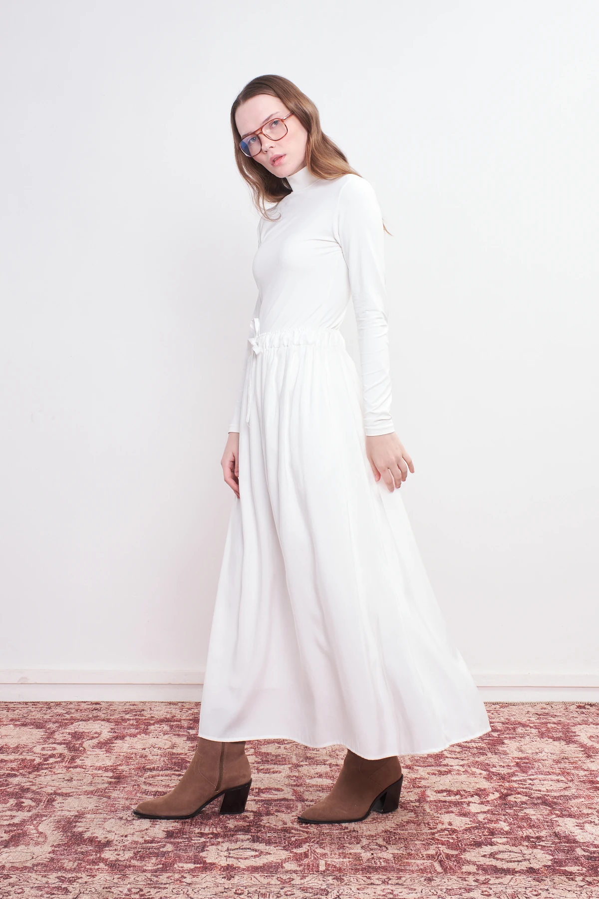 Beli Büzgülü Etek