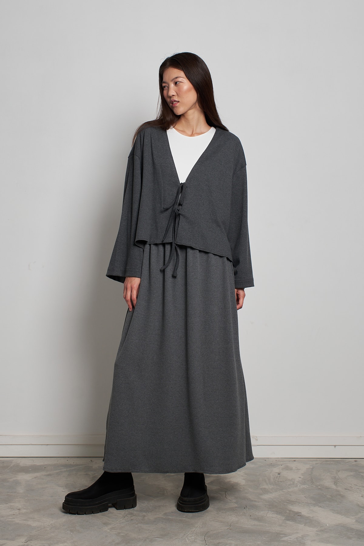 Ribana Bağcıklı Kimono