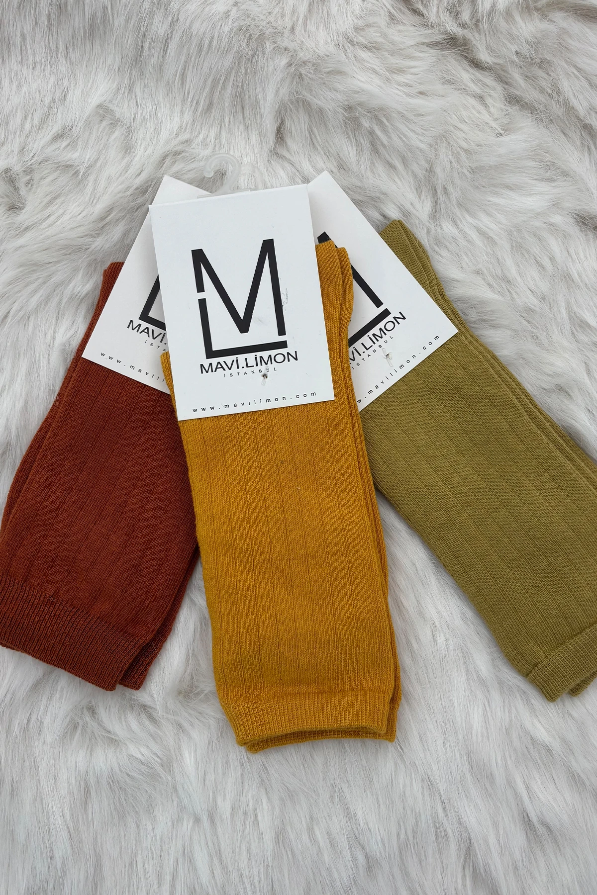  3'lü Sonbahar Çorap