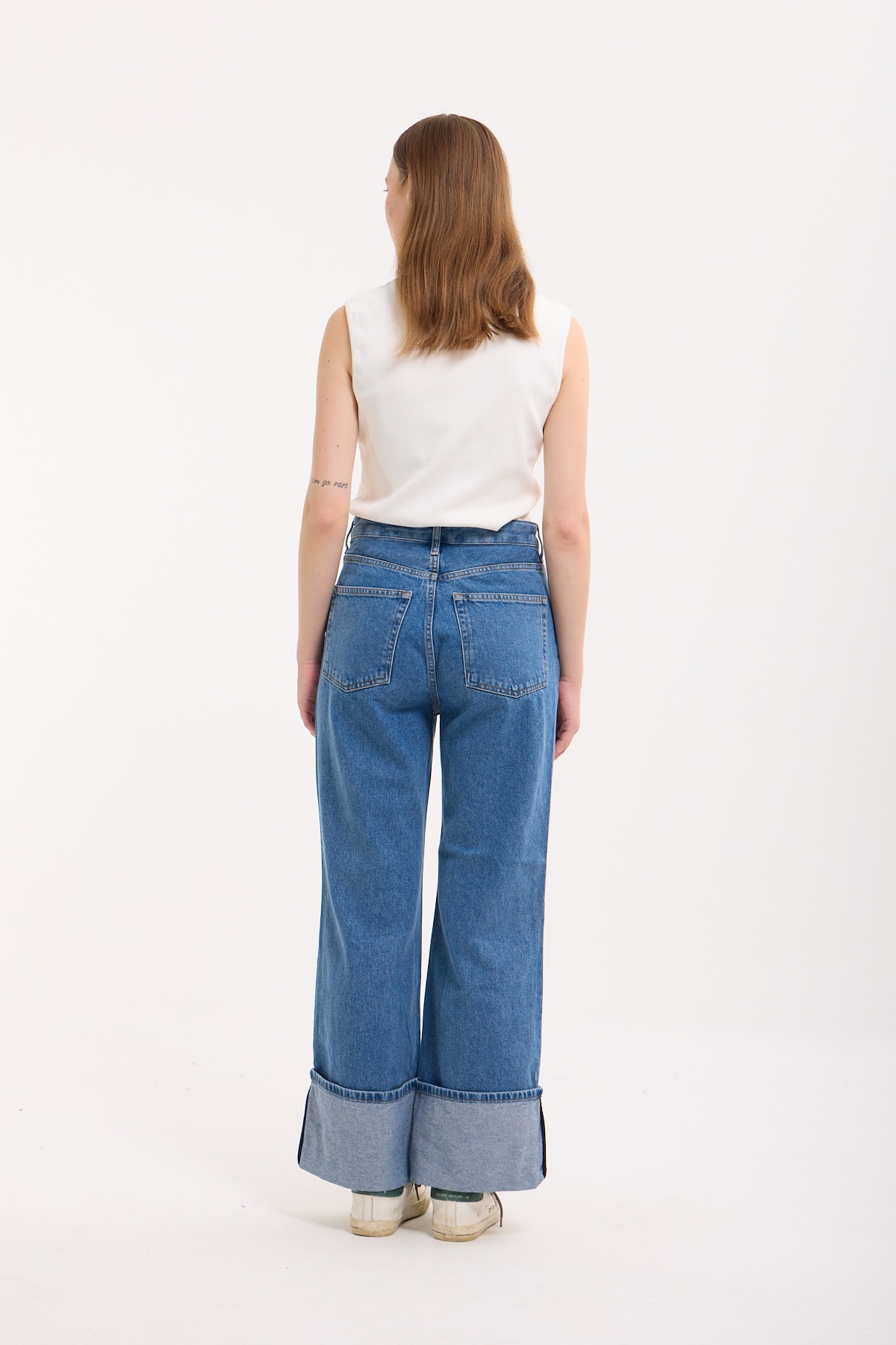 Duble Paça Kot Pantolon