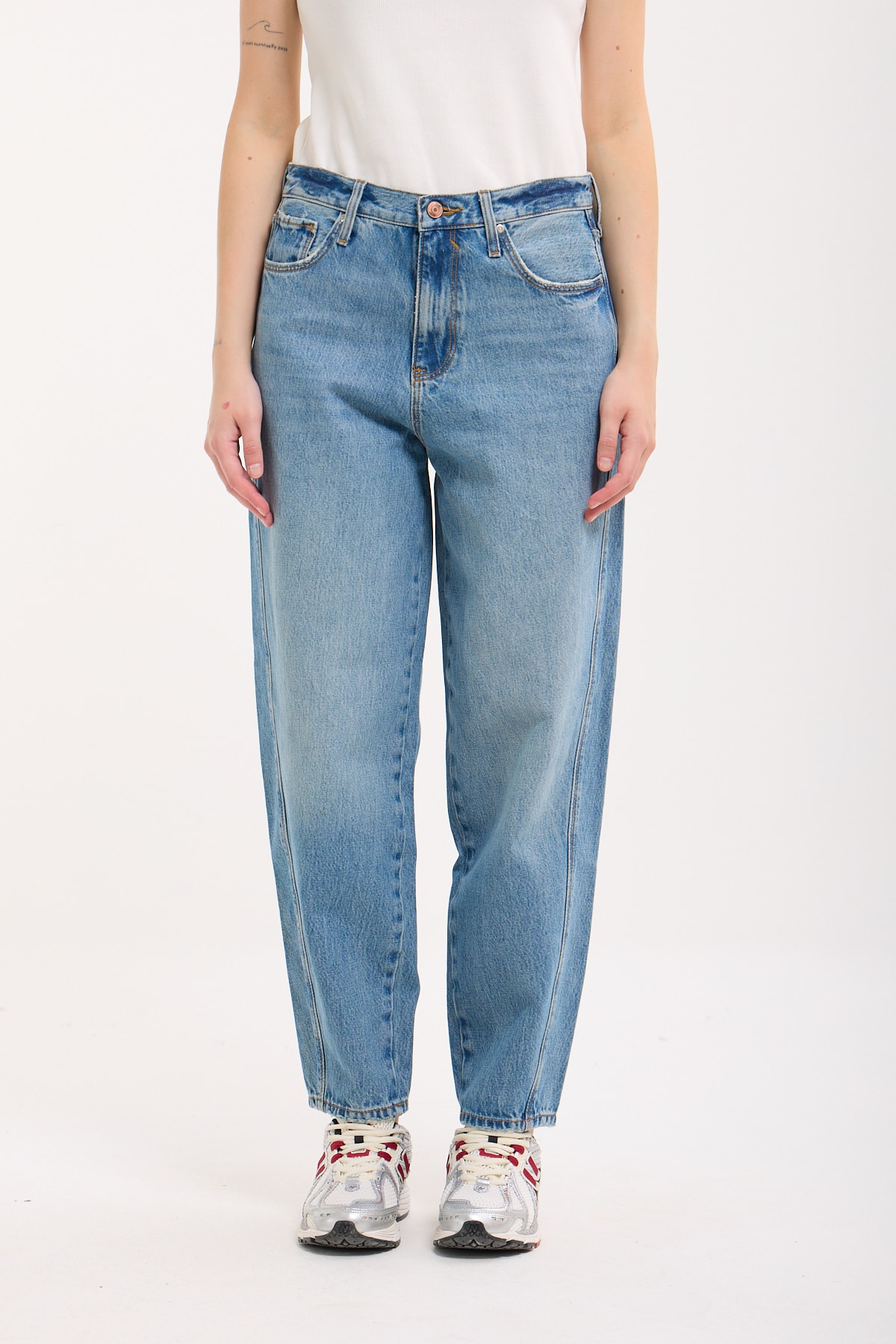Slouchy Pantolon - Mavi
