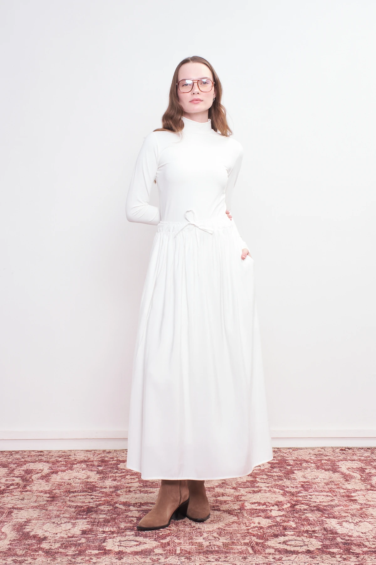 Beli Büzgülü Etek