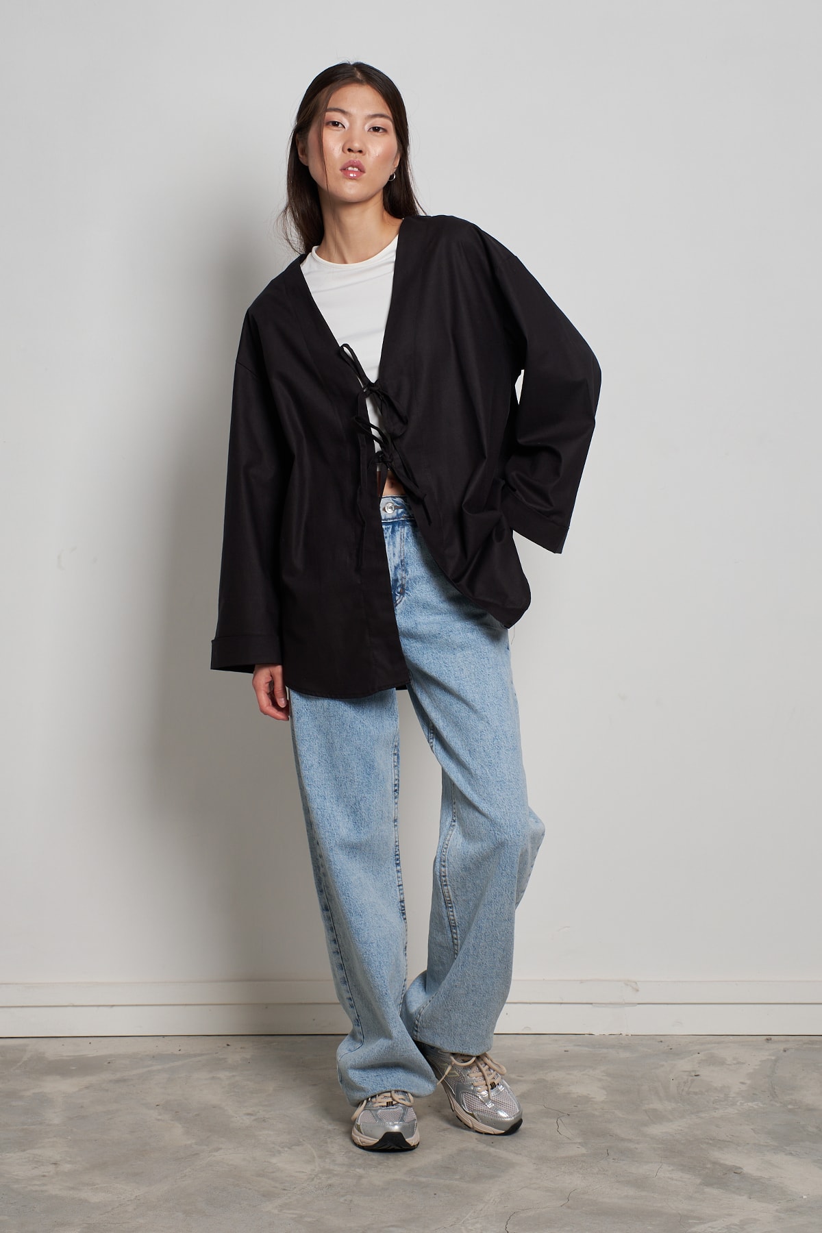Bağlamalı Kimono Uzun
