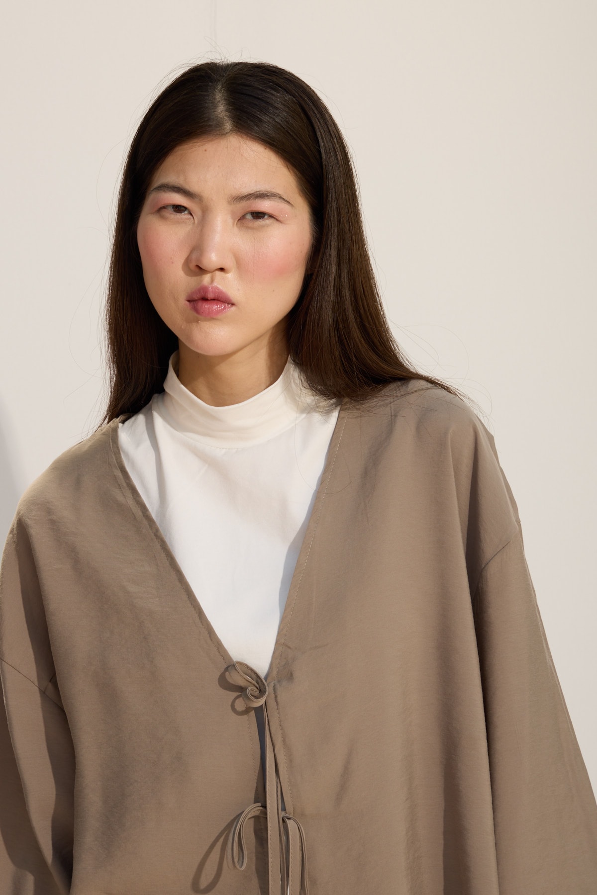 Bağcıklı Kimono - Yeşil Çay