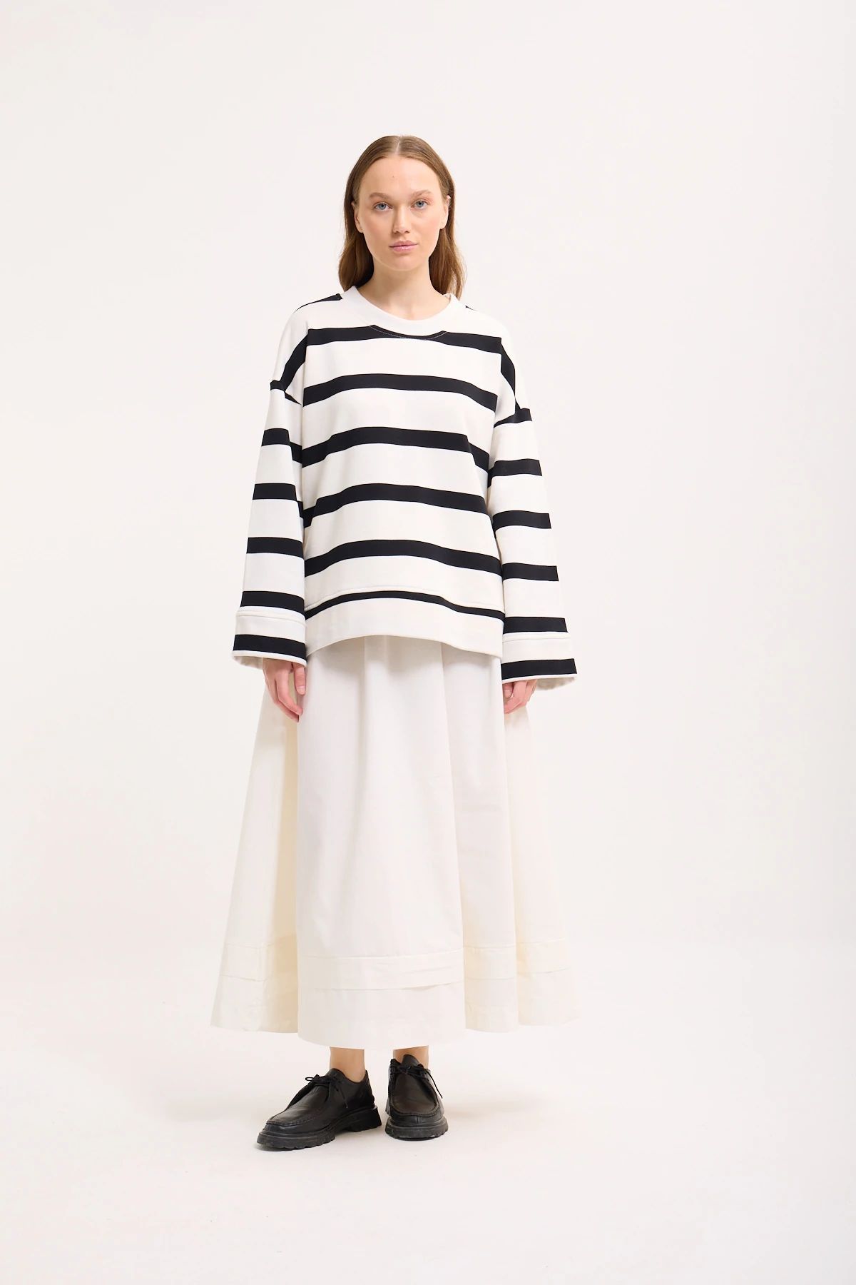 Çizgili Sweatshirt - Zebra