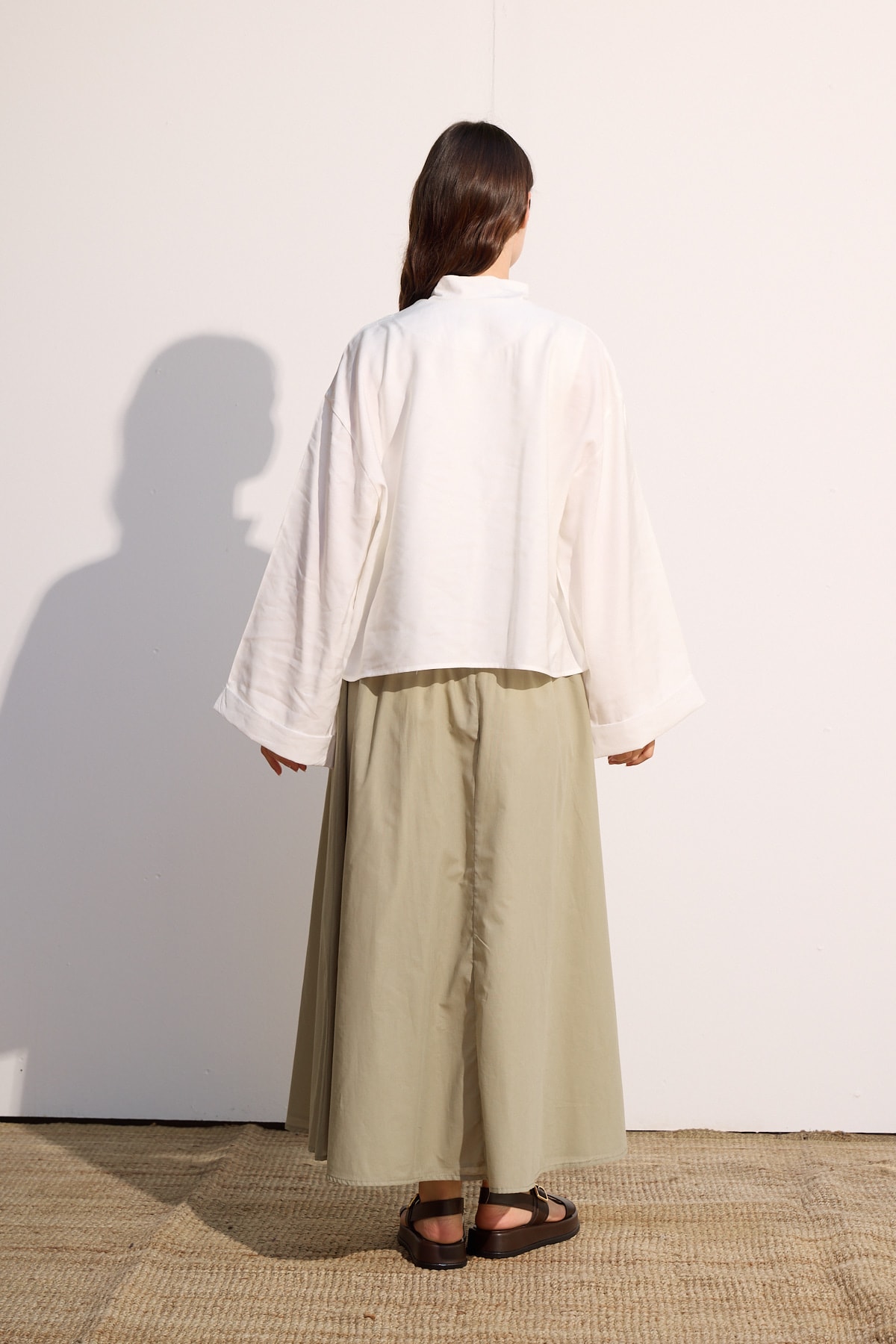 Bağcıklı Kimono - Yeni Beyaz