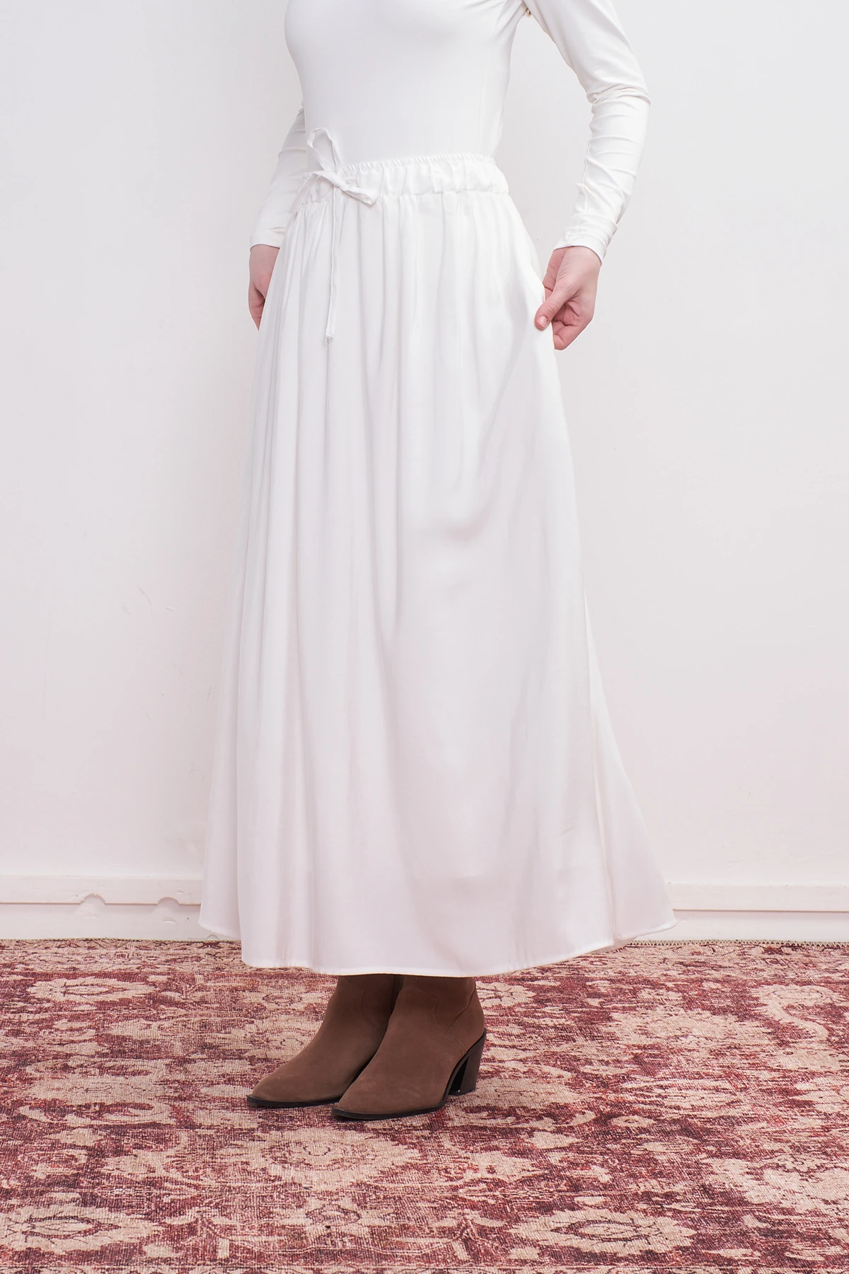 Beli Büzgülü Etek