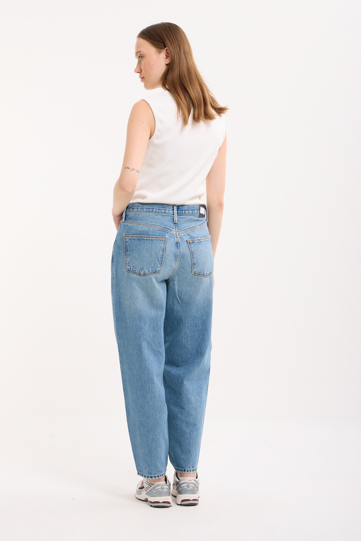 Slouchy Pantolon - Mavi