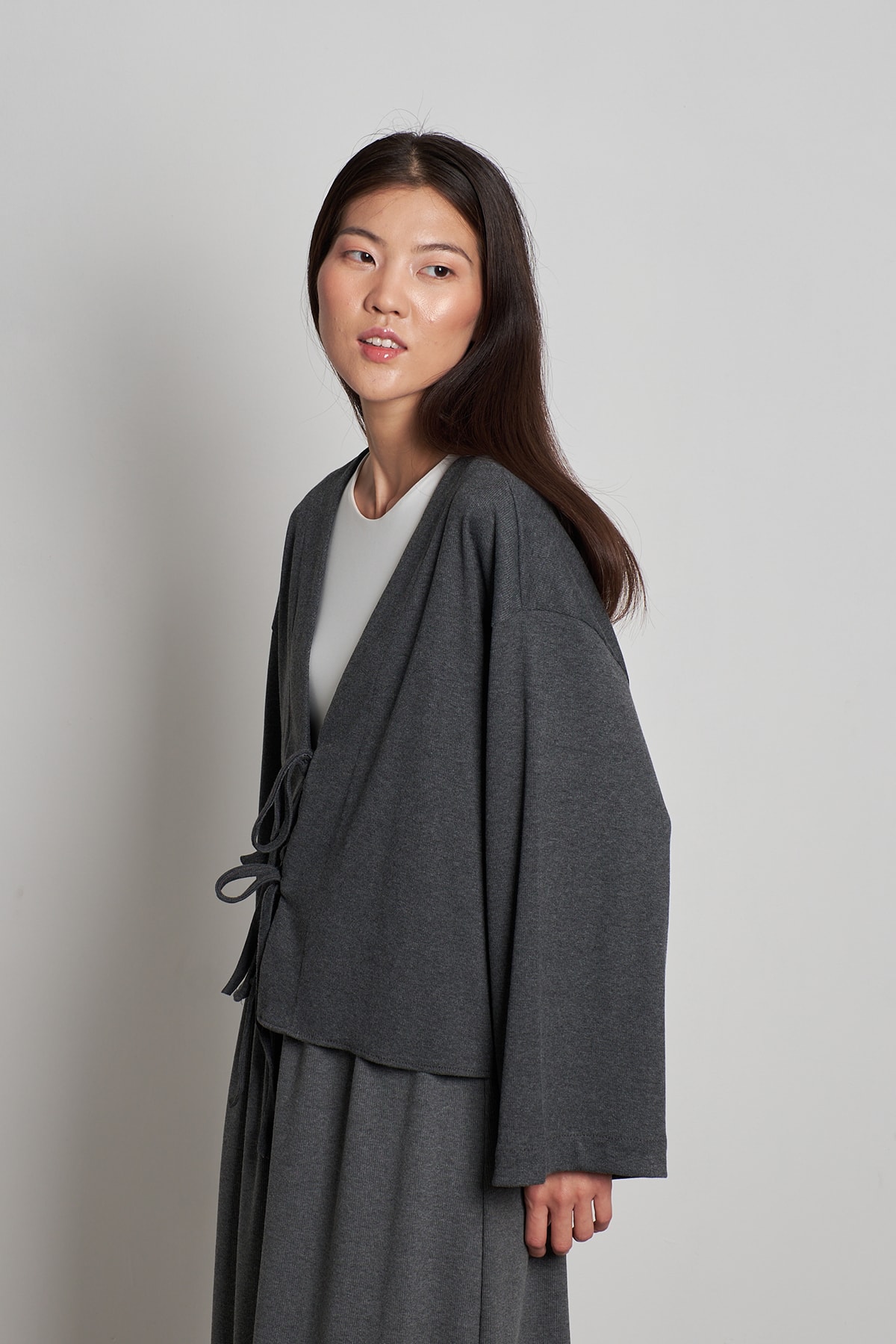 Ribana Bağcıklı Kimono