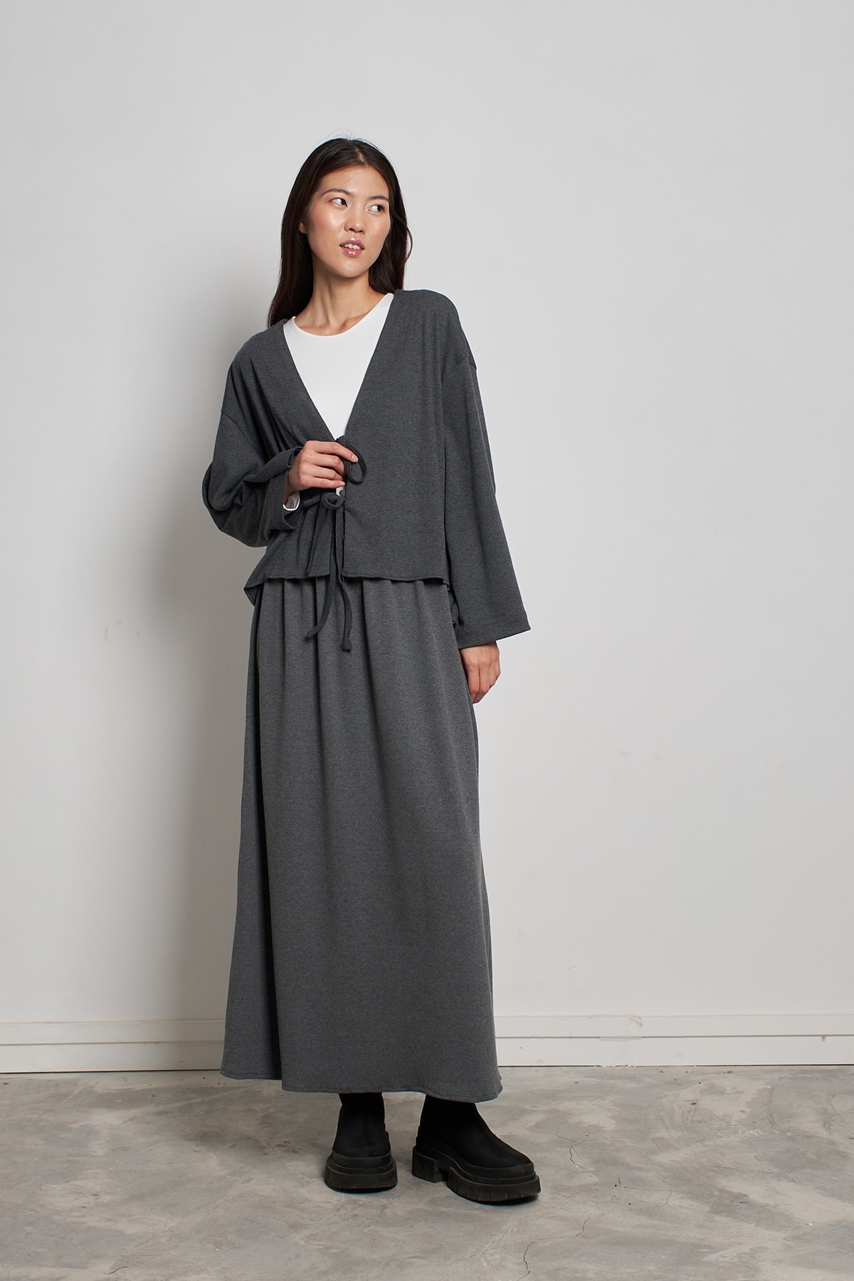 Ribana Bağcıklı Kimono
