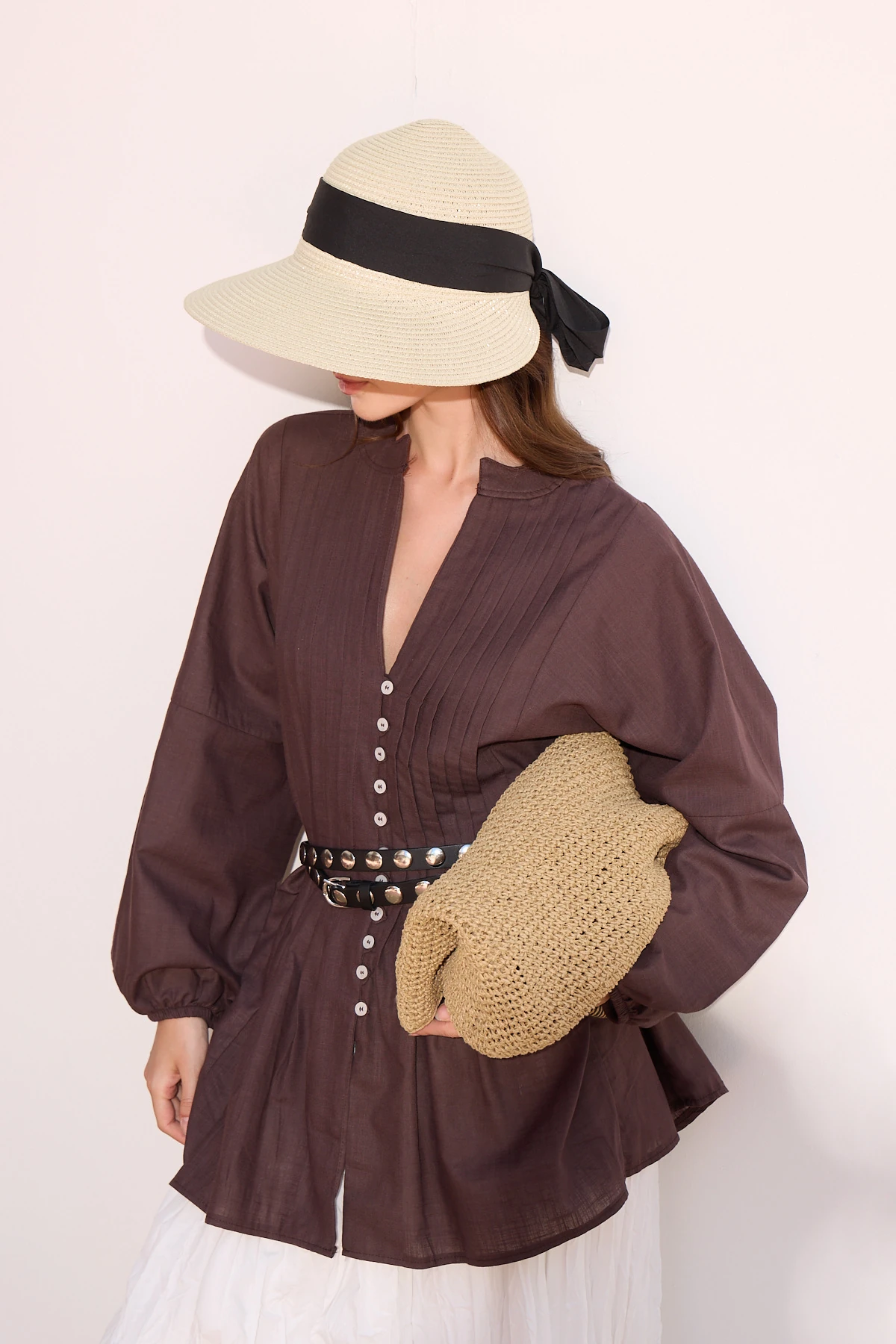 NERVÜRLÜ VUAL GÖMLEK