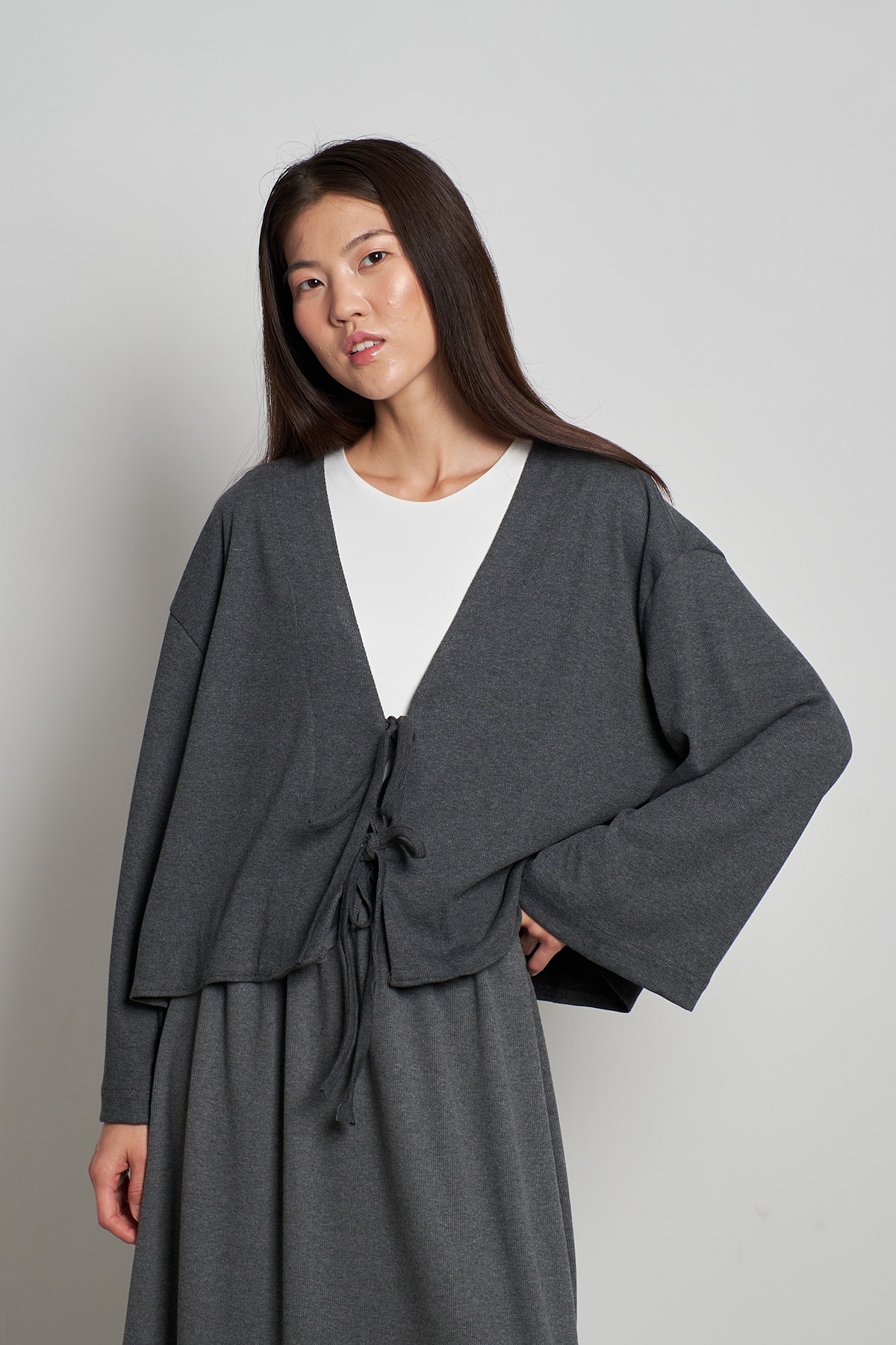 Ribana Bağcıklı Kimono
