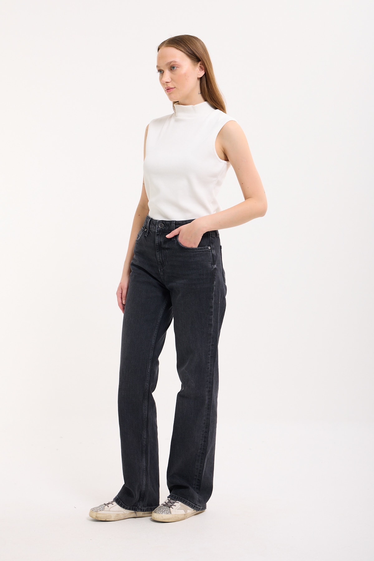 Straight Kot Pantolon