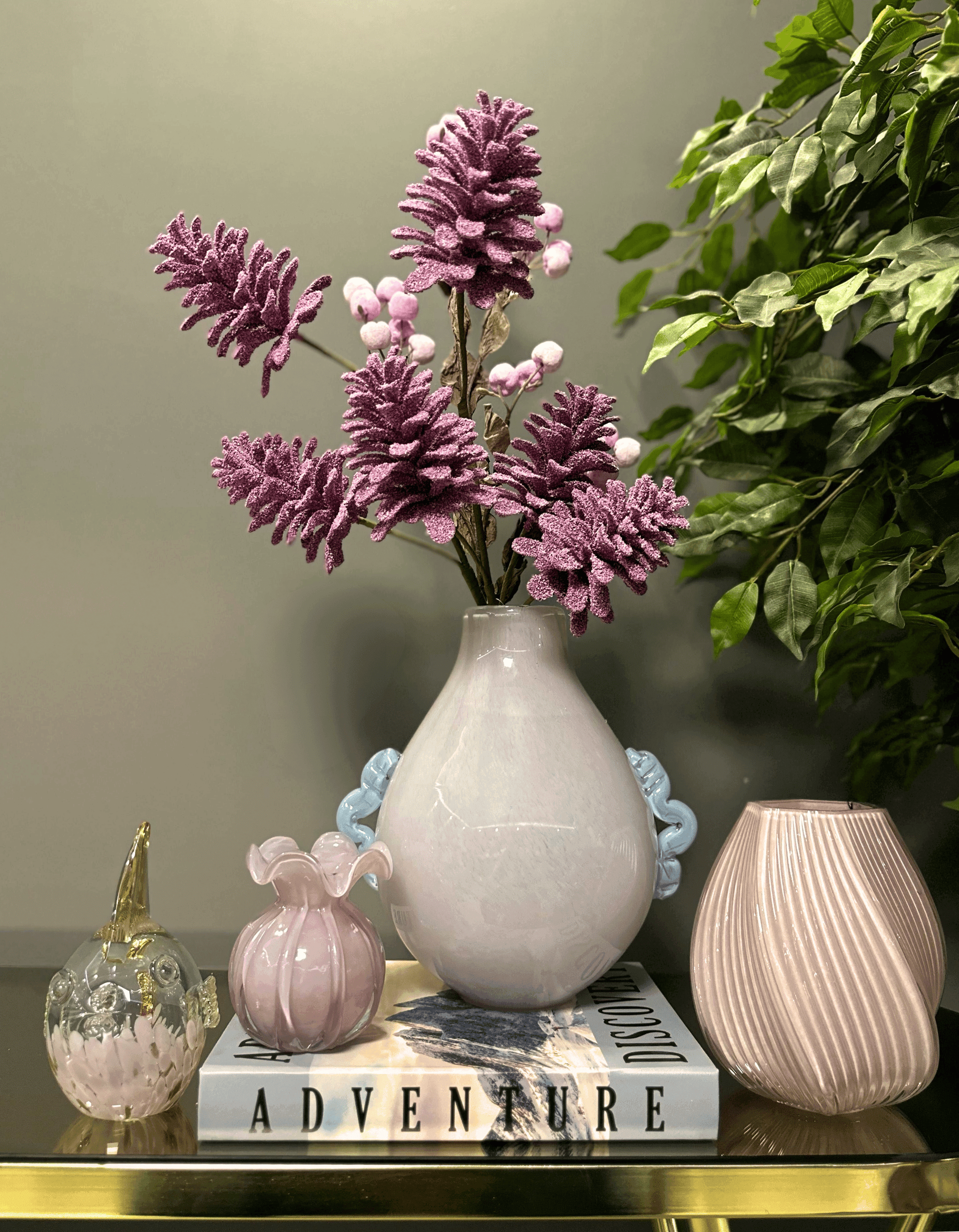 Pink Bloom Cam Vazo 