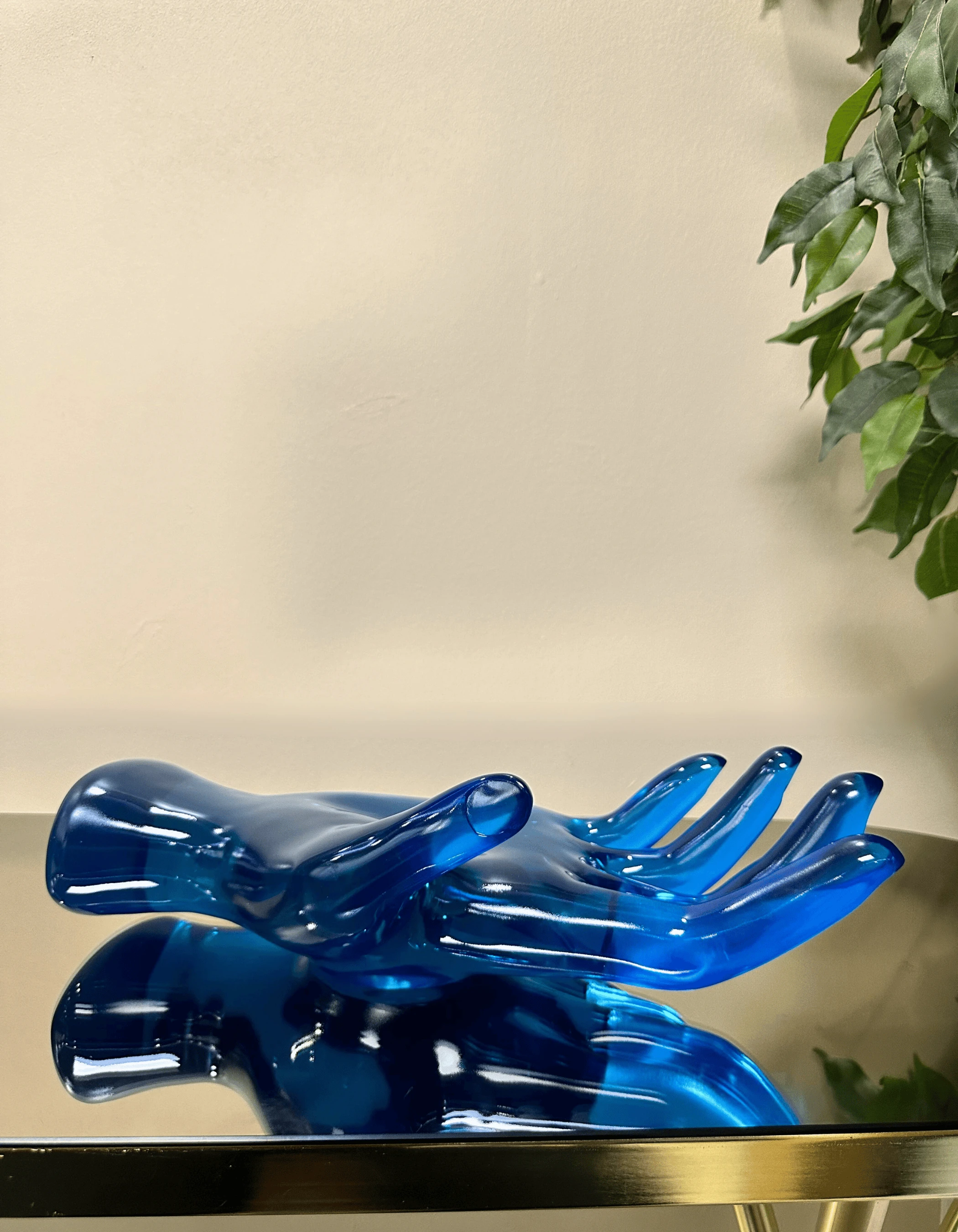 Blue Aura El Dekoratif Obje