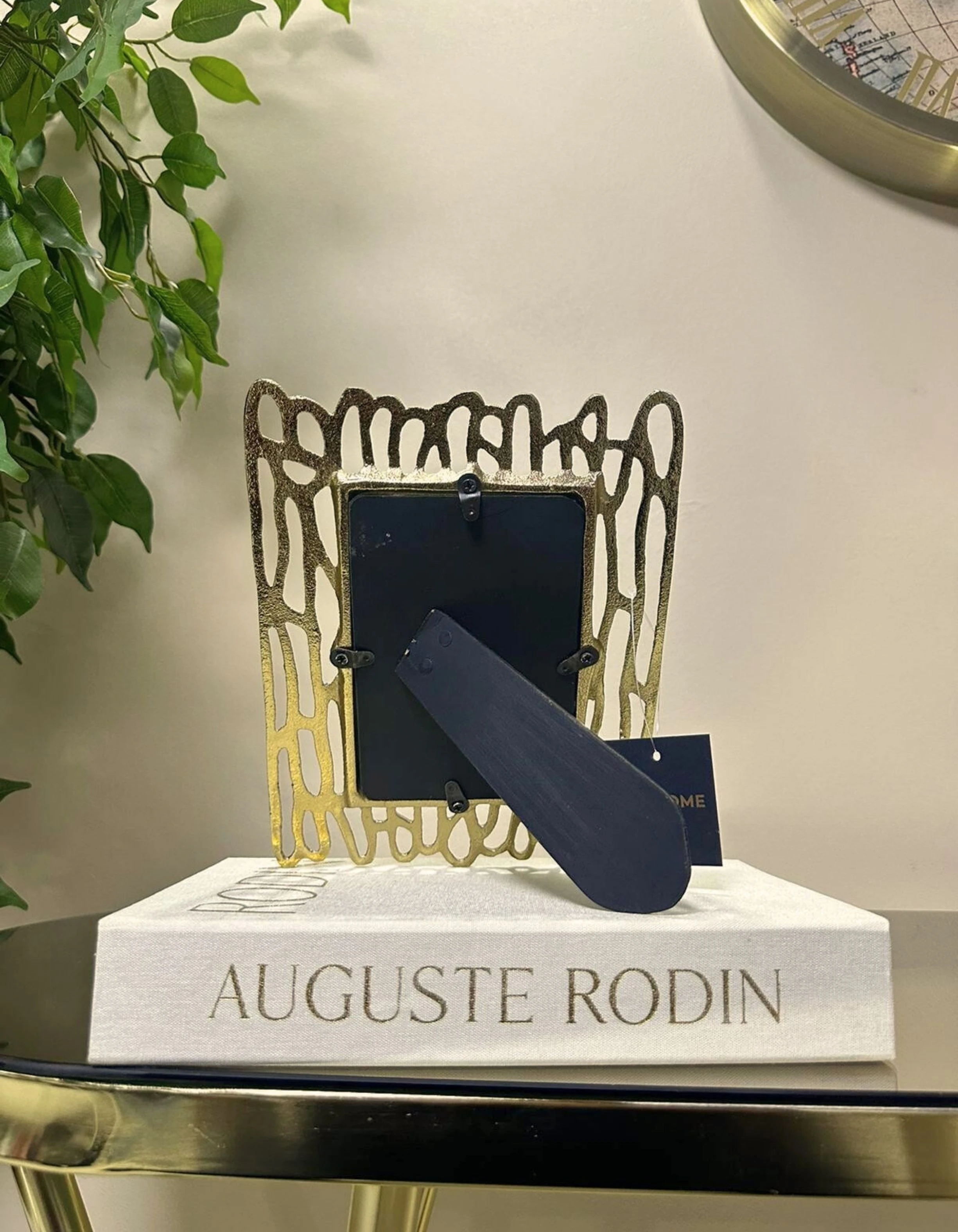 Alüminyum Döküm Gold Çerçeve 24x18 CM