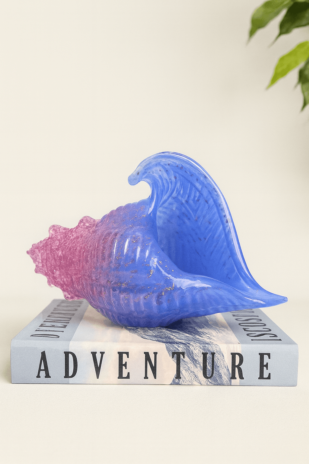 Cam Pink Purple Deniz Seashell Dekor