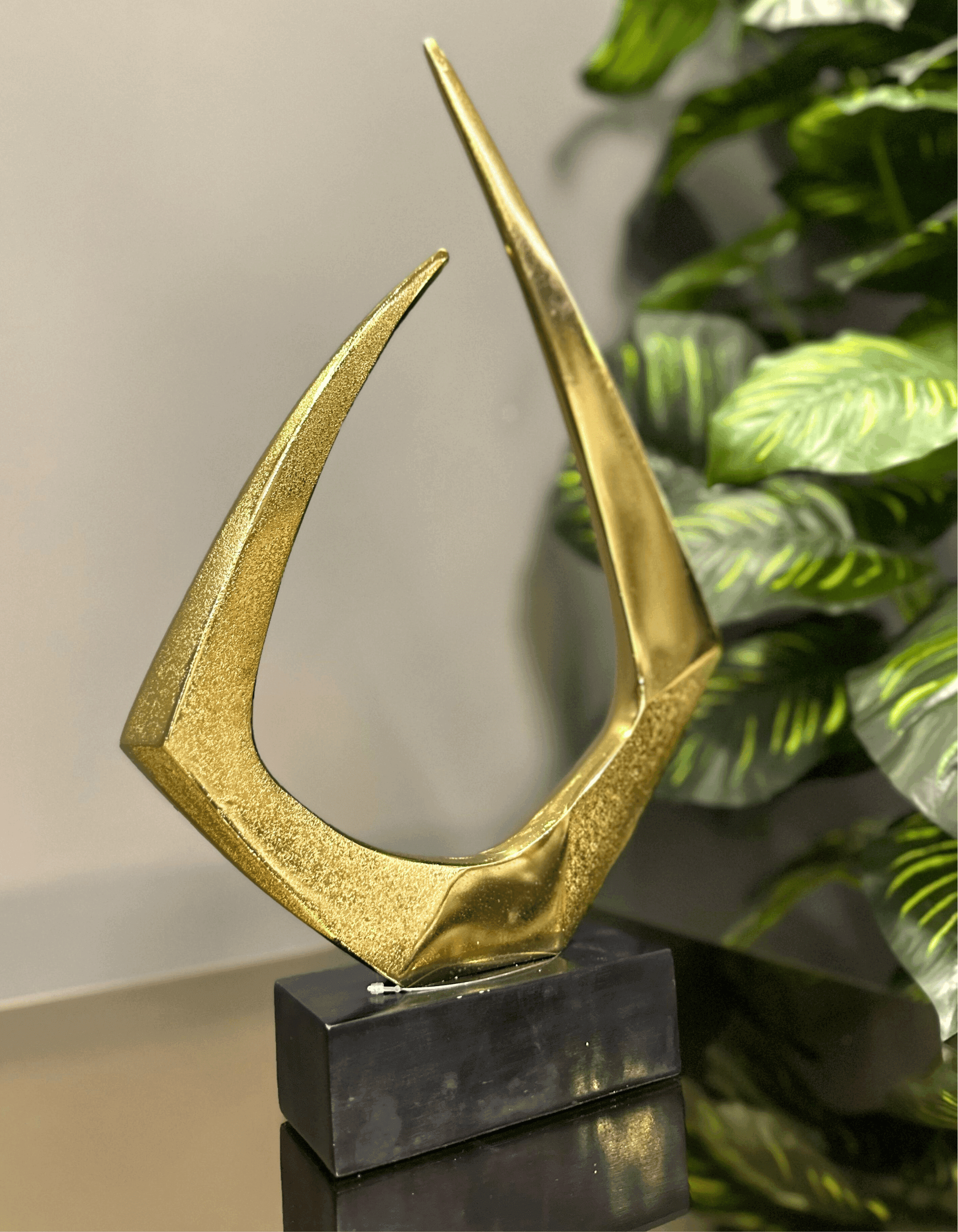 Alüminyum Döküm Gold Mermer Kaideli Dekor