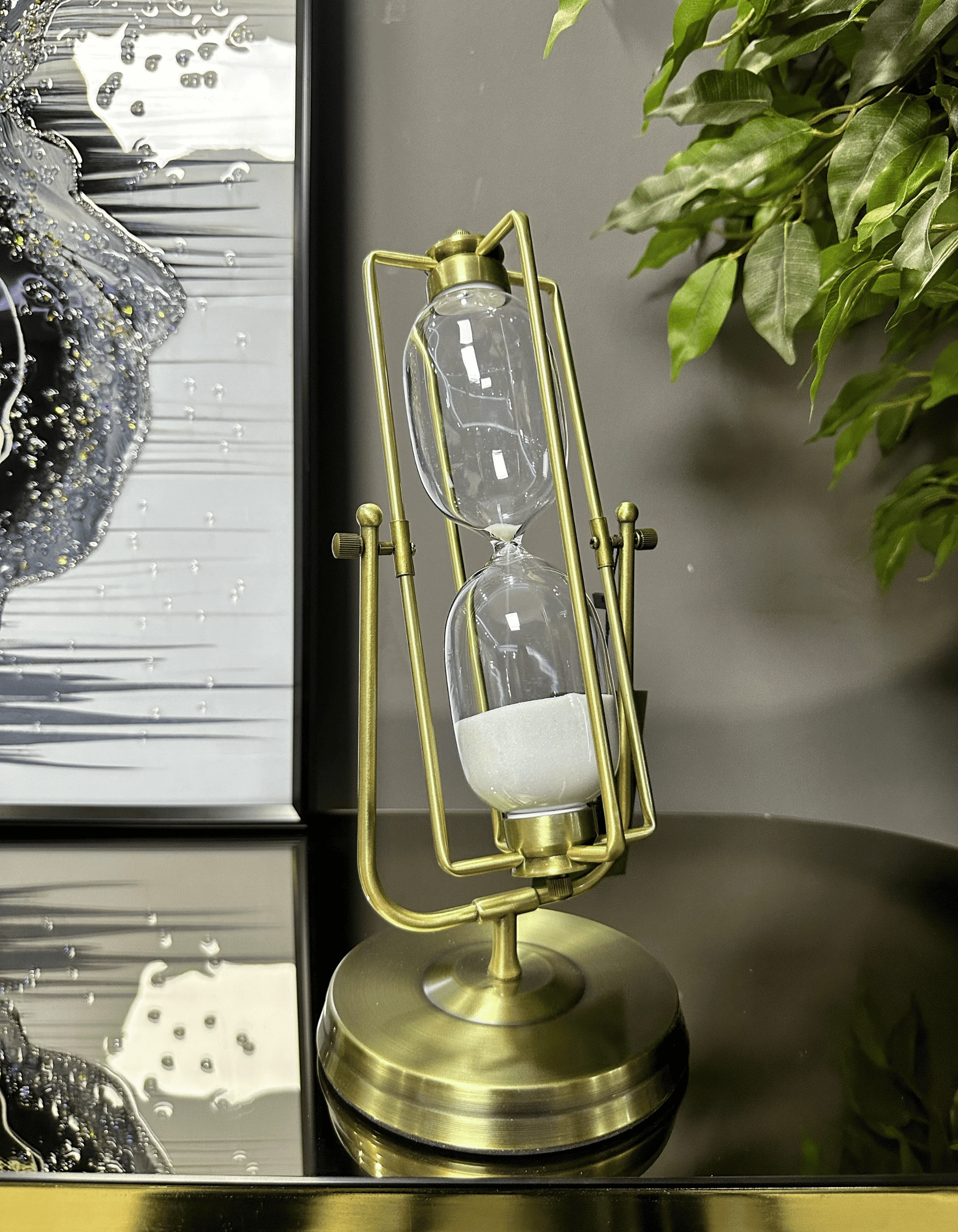 Eskitme Metal Kum Saati