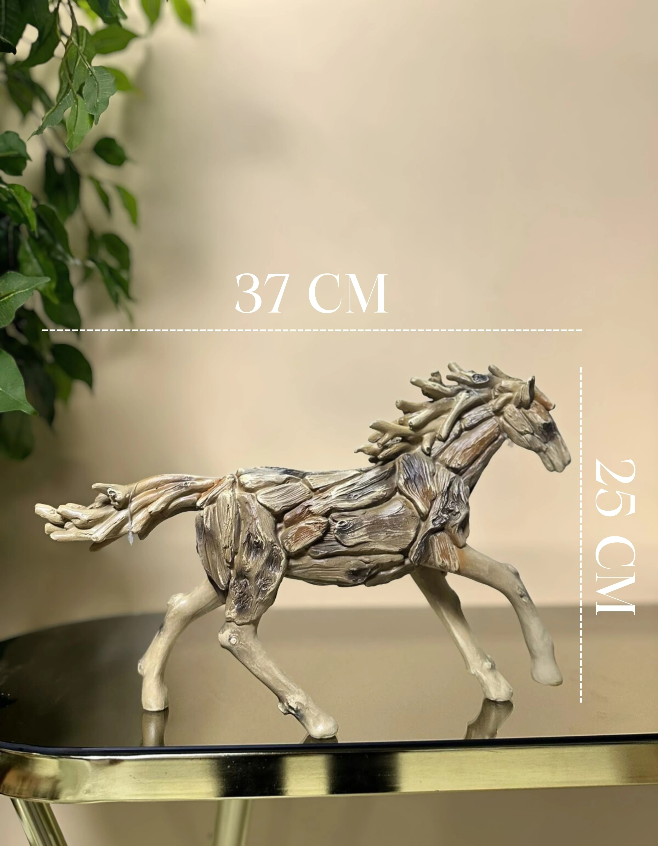 Rustic Driftwood At Dekor 37 CM