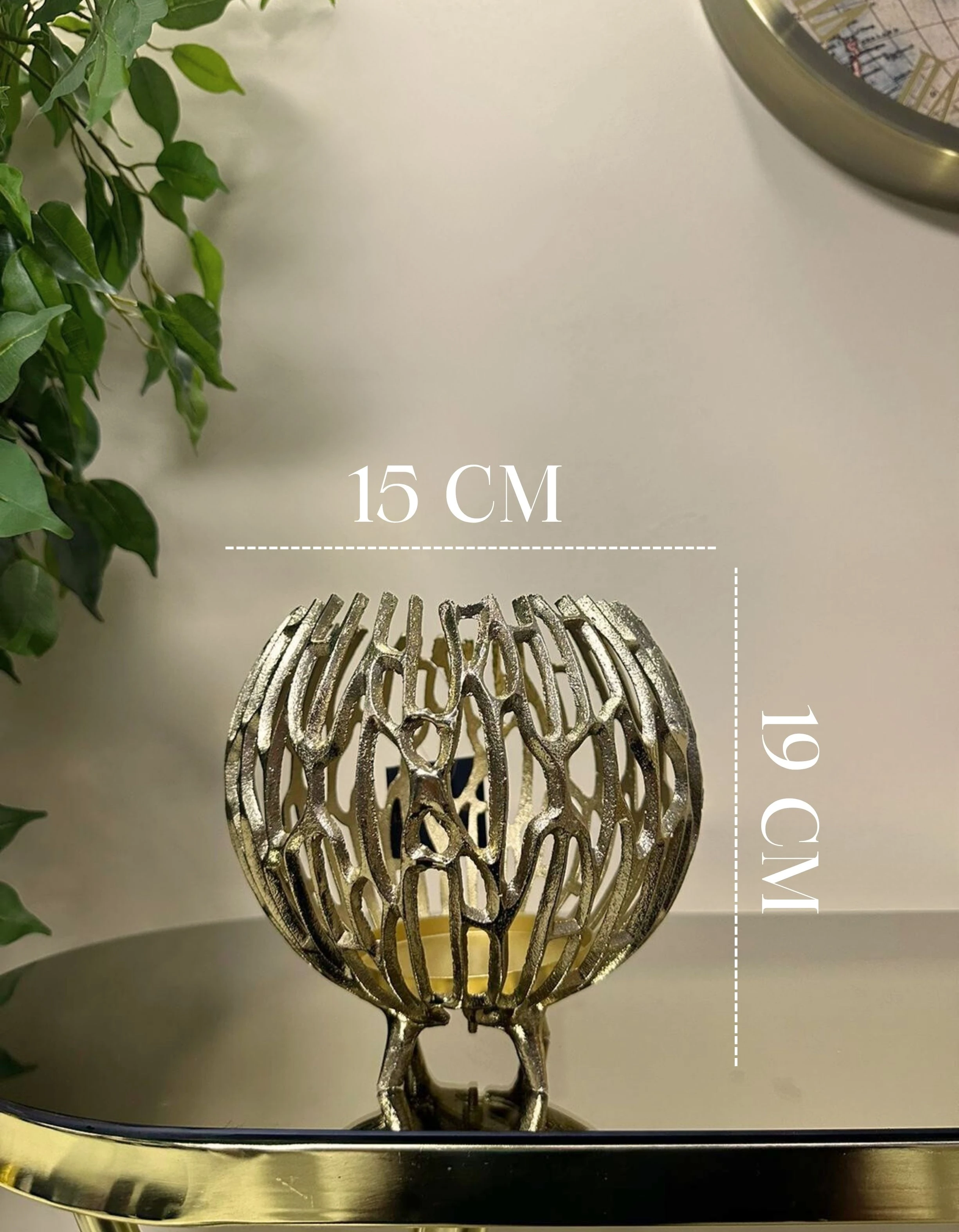 Alüminyum Döküm 8 Parça Dekorasyon Seti