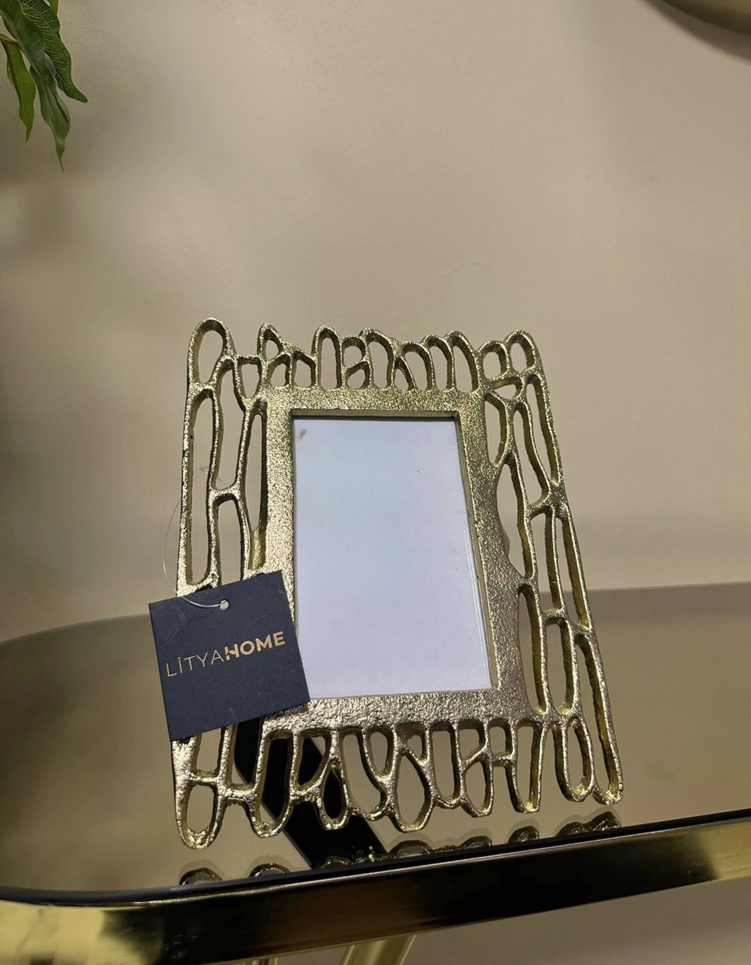 Alüminyum Döküm Gold Çerçeve 24x18 CM