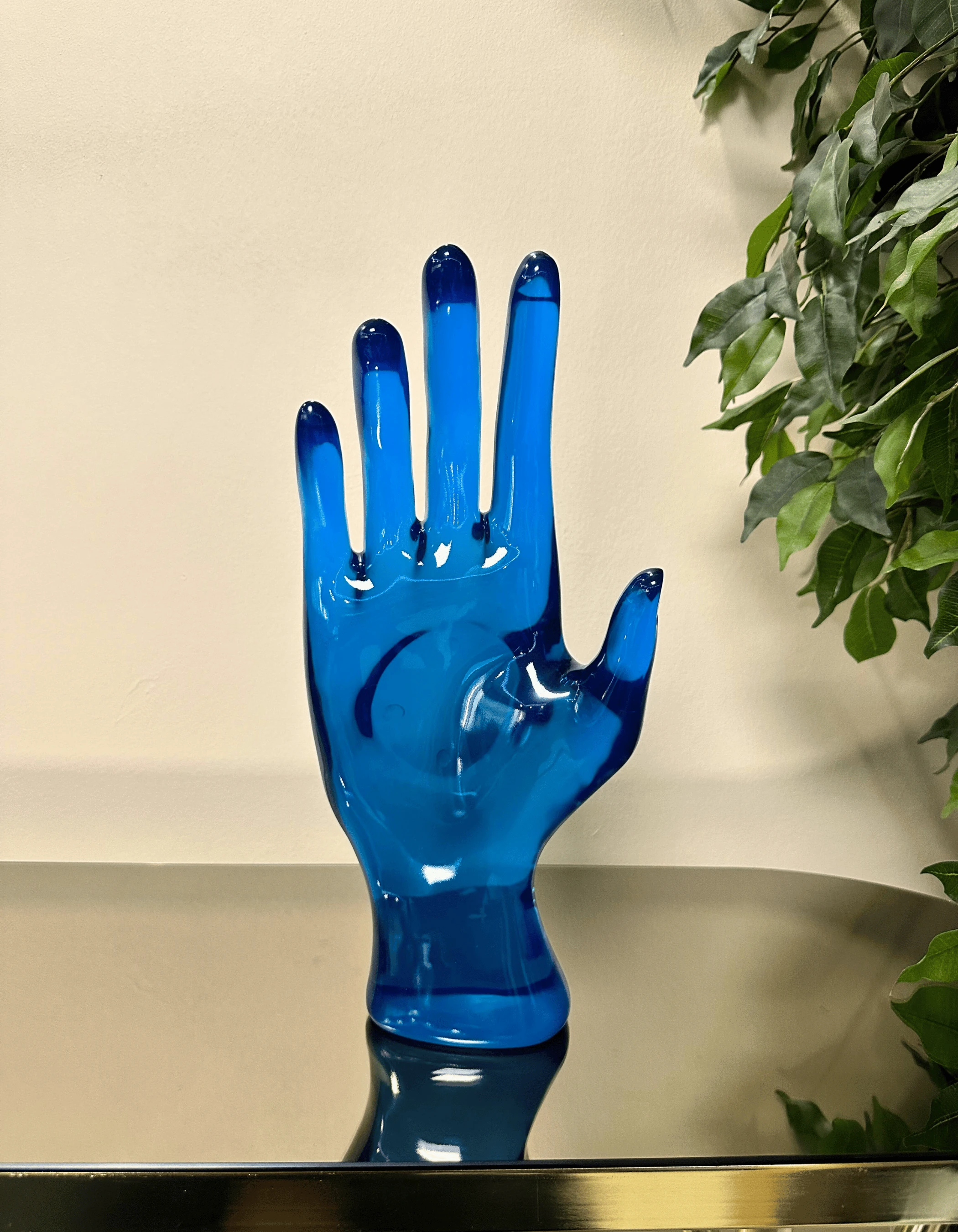 Blue Aura El Dekoratif Obje